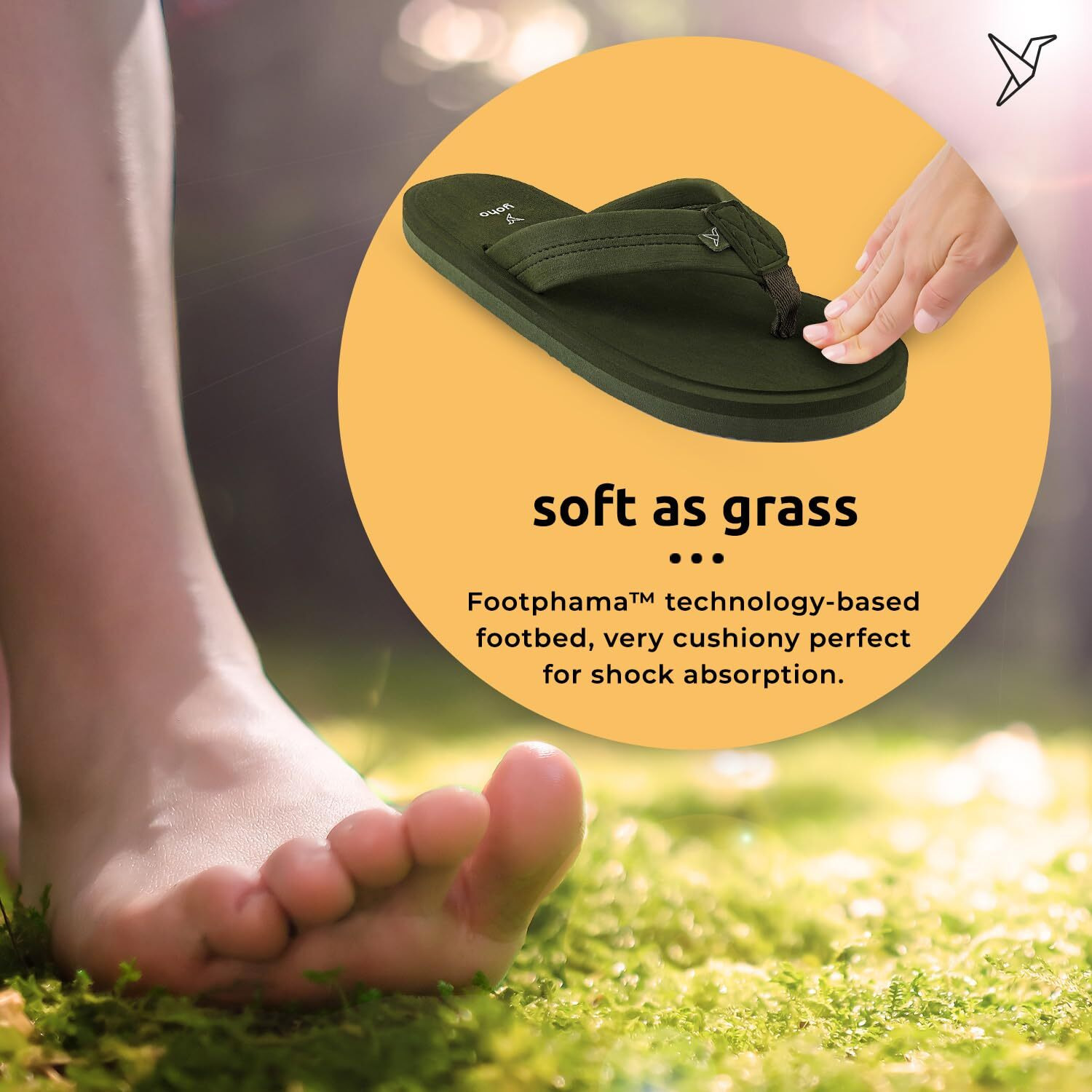 YOHO Bubble Men Olive soft slippers | comfortable and stylish flip flop slippers for Men in exciting colors | Daily Use| Lightweight | Anti Skid Chappal | Bubbles Size- 7
