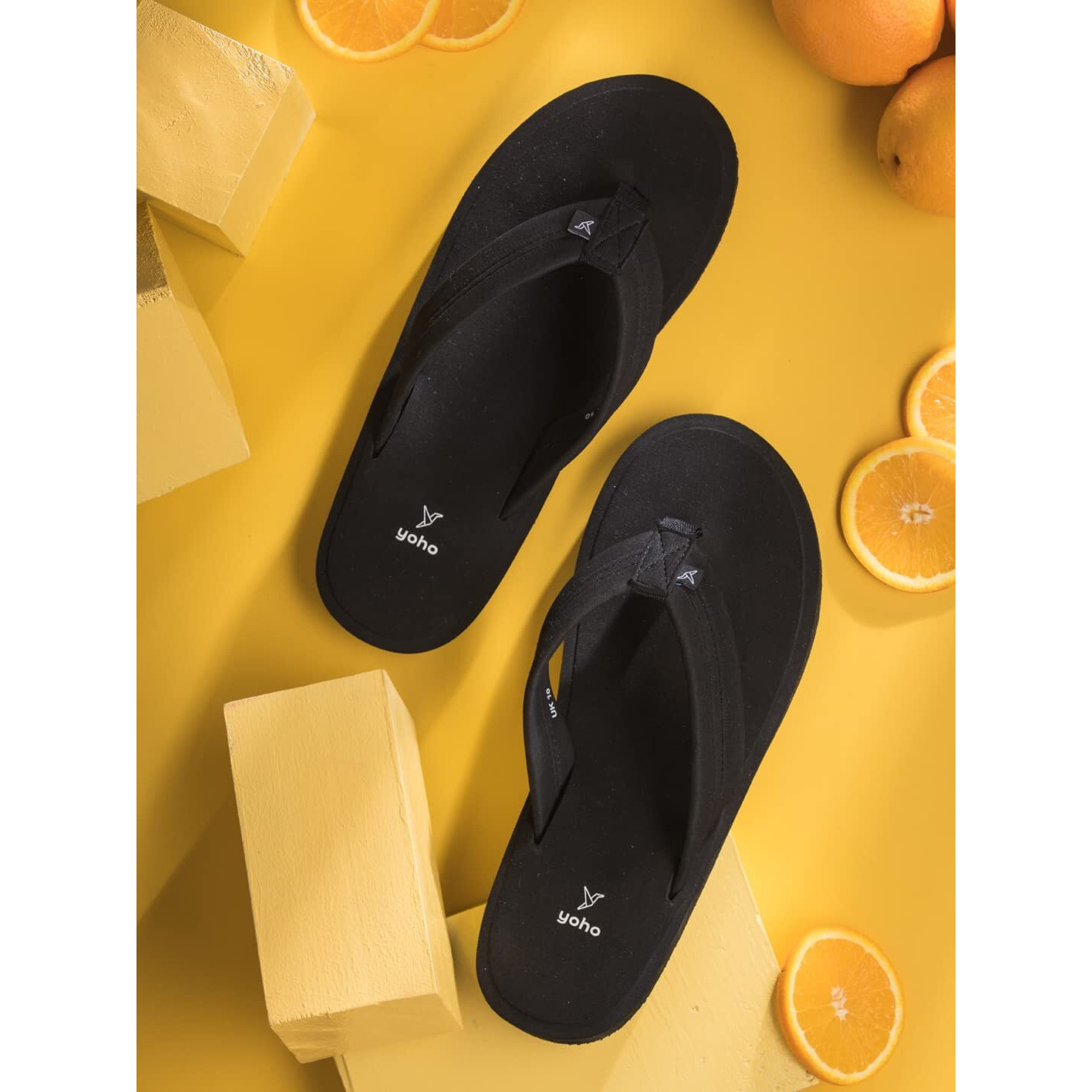 YOHO Bubbles Women Ortho slippers | Soft comfortable and stylish flip flop slippers for Women in exciting colors |Lightweight | Anti Skid | Daily Use Chappal