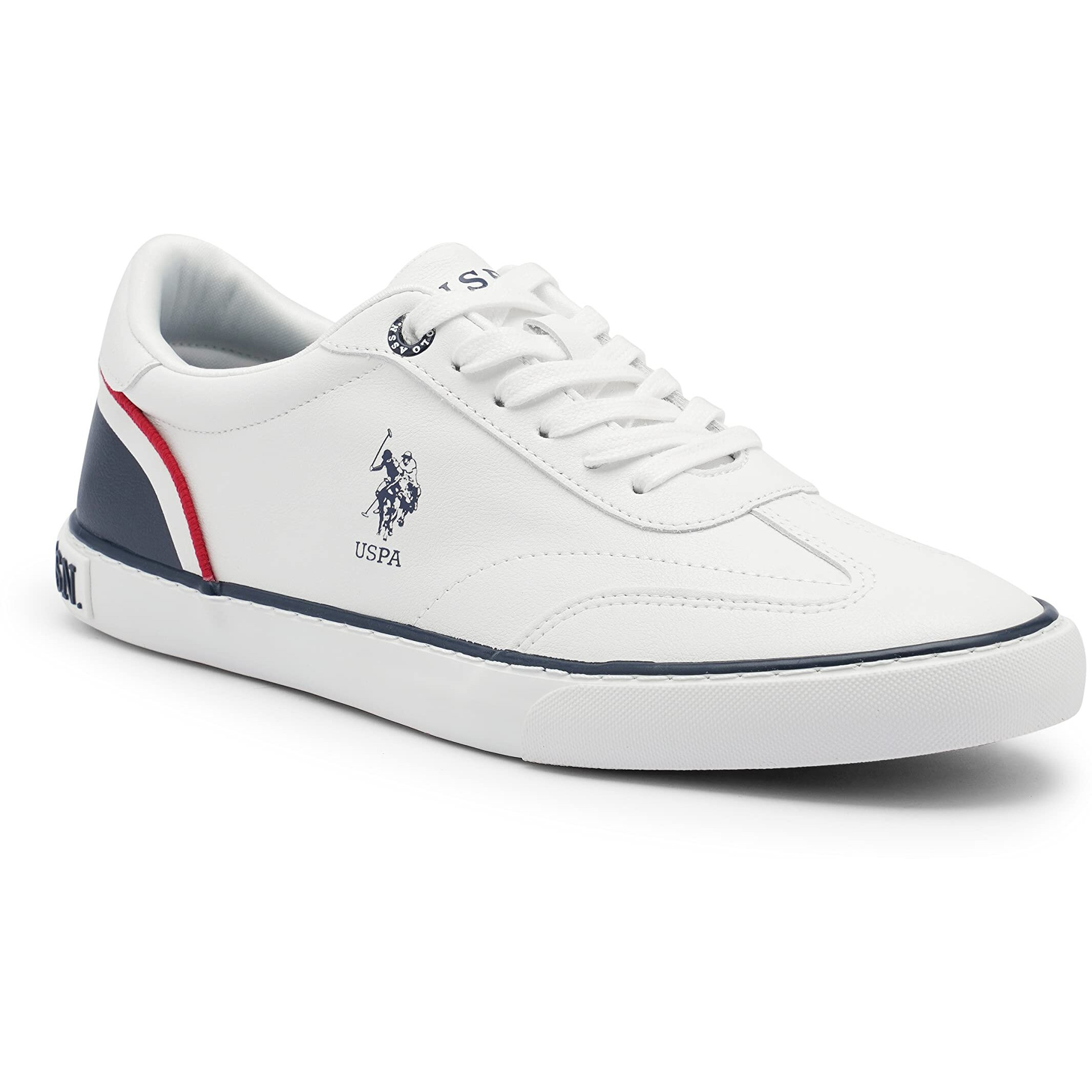 U.S. Polo Assn. Oskar Men's Off White Sneakers-(UK/11) (US/10) (2FD23070A01)