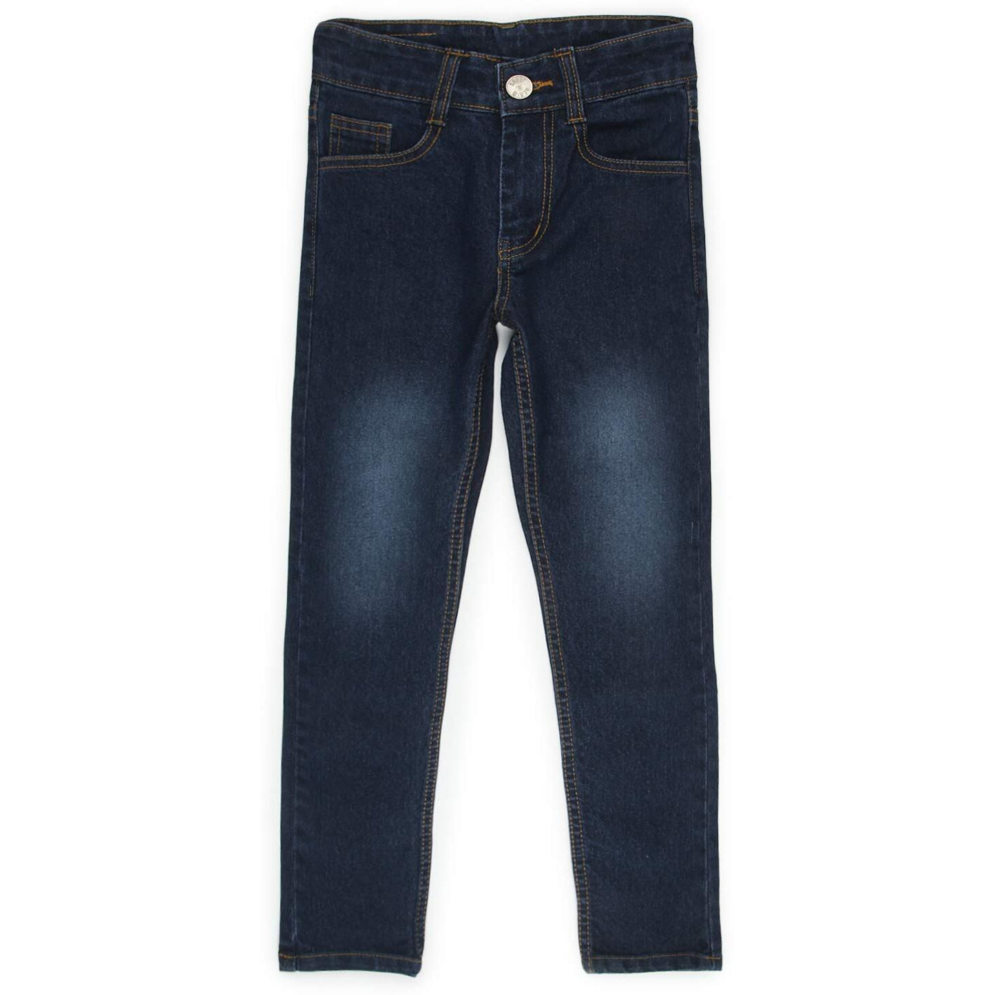 Urbano Juniors Boy's Dark Blue Slim Fit Washed Denim Jeans Stretch (junhpsboy-dblue-13-14)