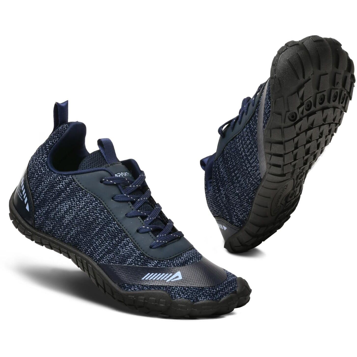 Impakto Barefoot Rooted Gym Shoes for Men (Navy, 10)
