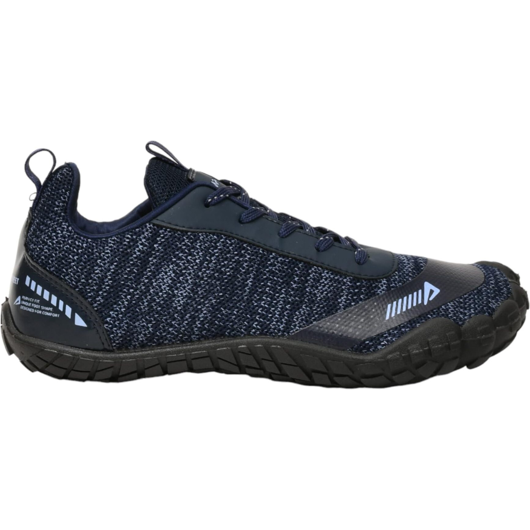 Impakto Barefoot Rooted Gym Shoes for Men (Navy, 10)
