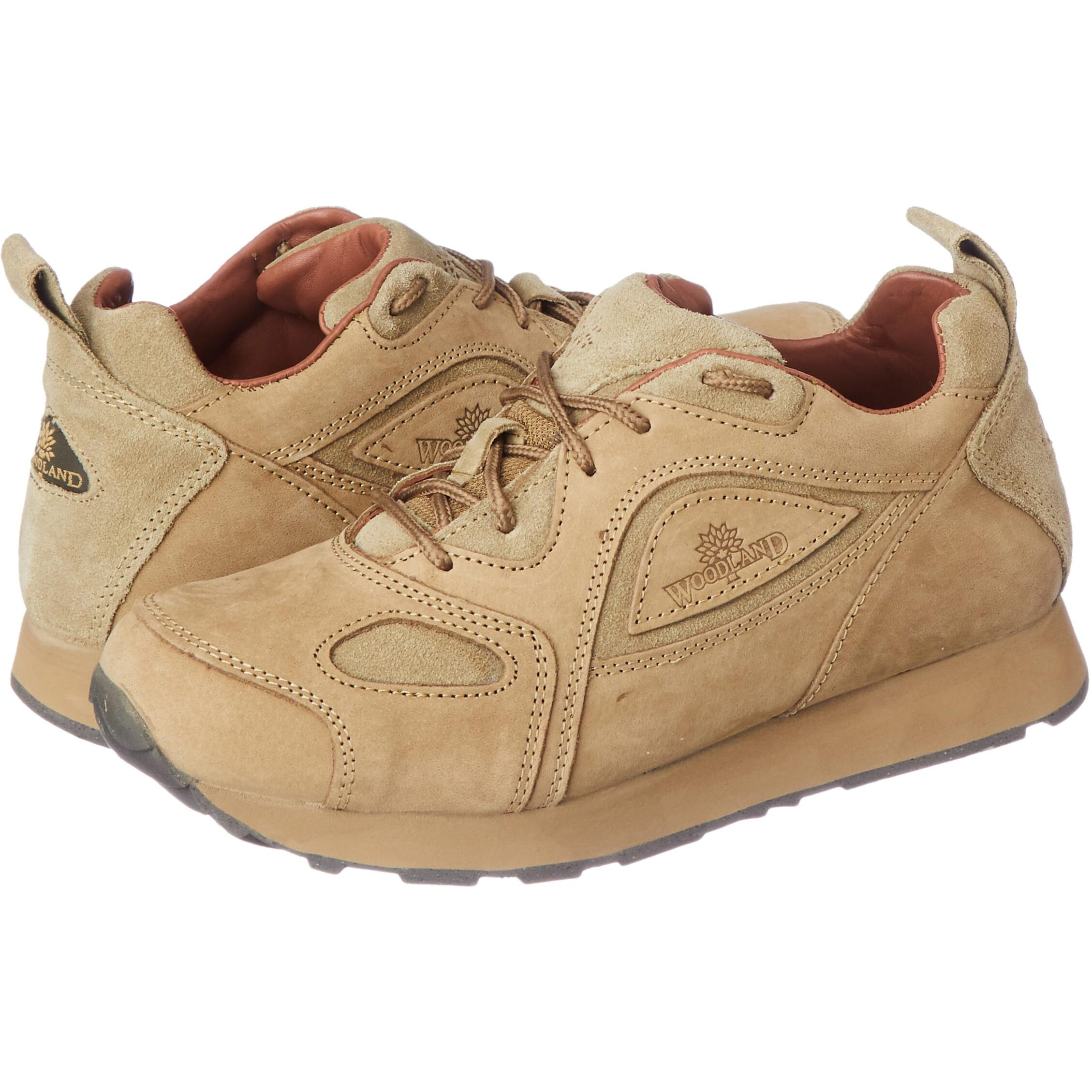 Woodland Mens G 777NW Khaki Casual Shoe - 9 UK (43 EU)(G 777NW)
