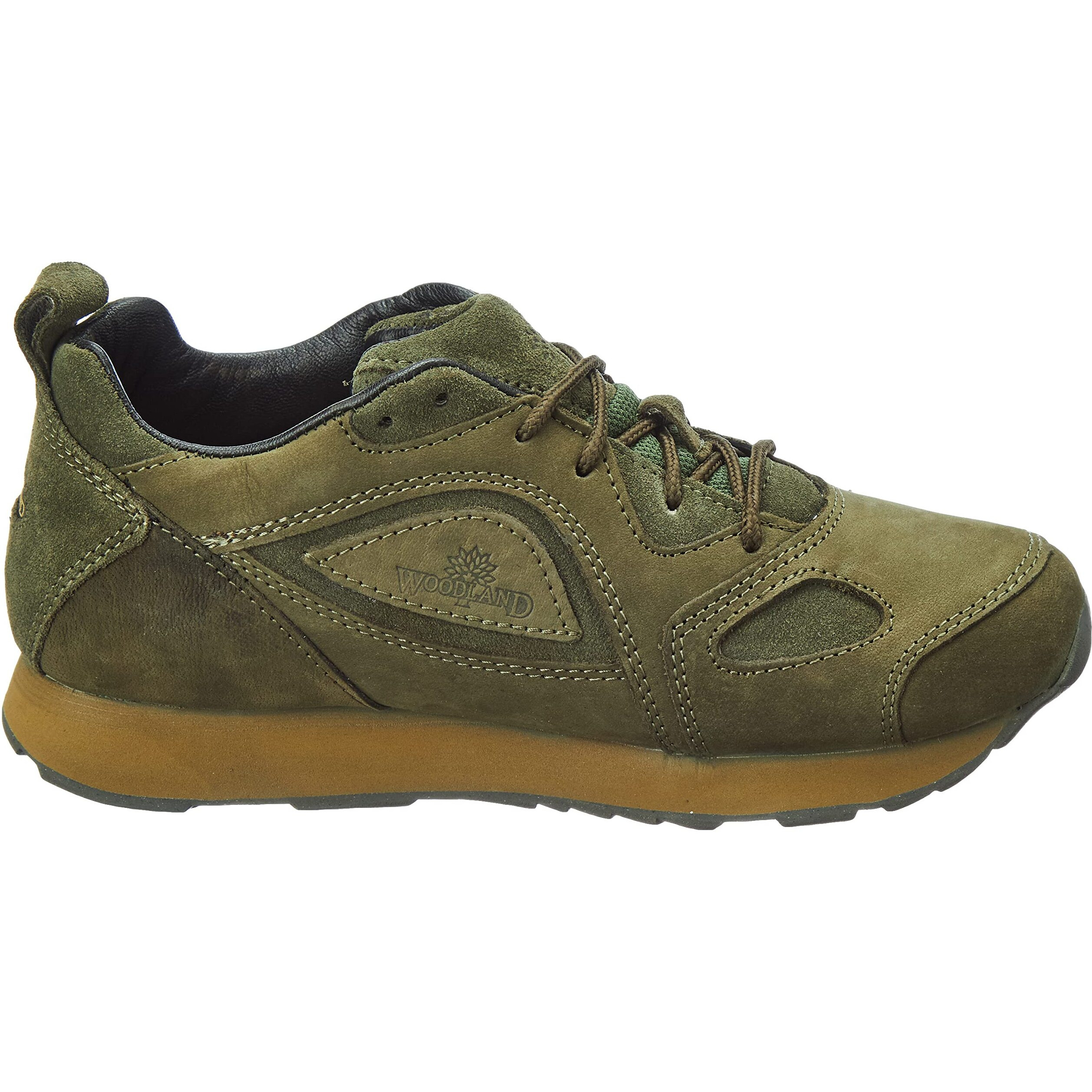 Woodland Mens G 777NW Olive Casual Shoe - 8 UK (42 EU)(G 777NW)