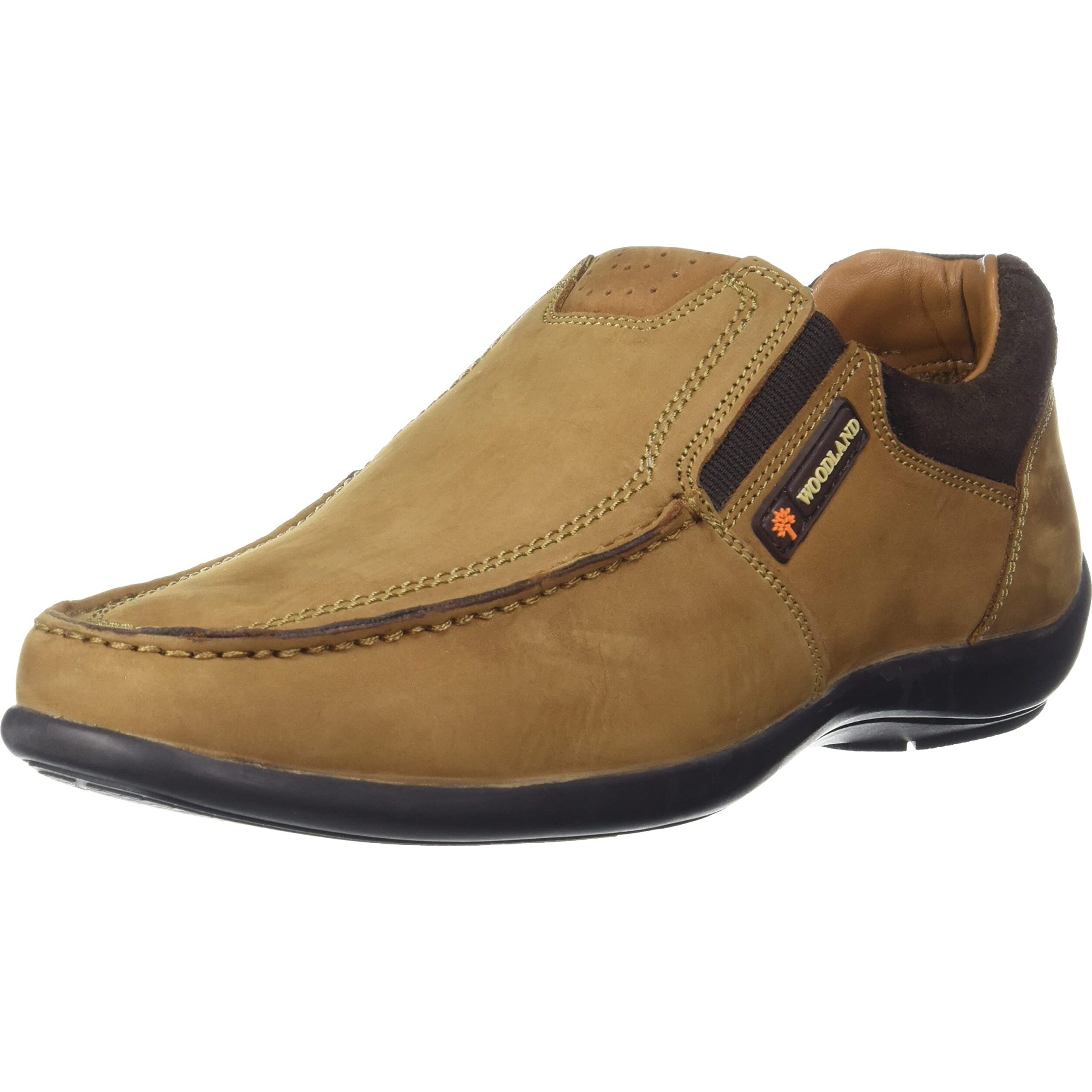 Woodland mens Loafers Loafer, CASHEW BROWN, 9 UK (43 EU)
