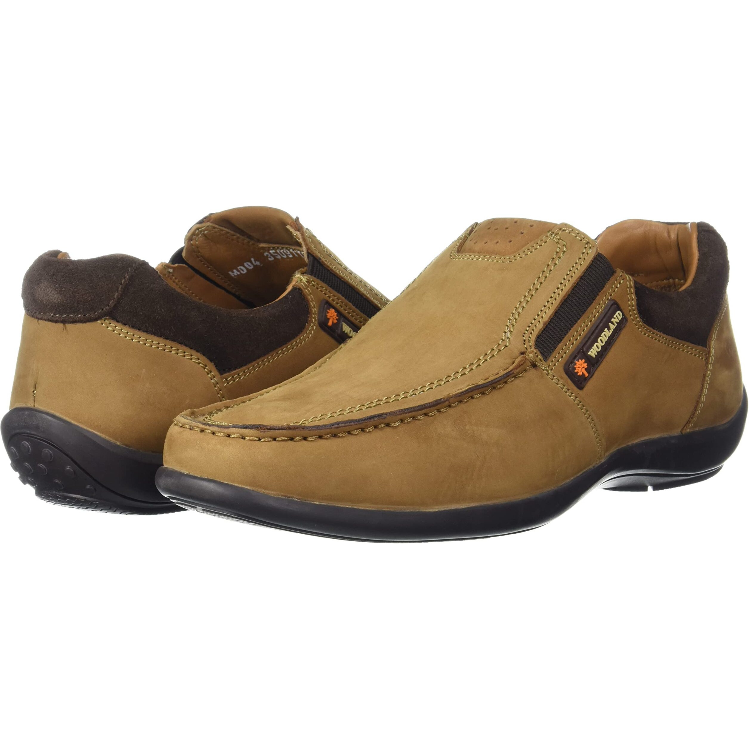 Woodland mens Loafers Loafer, CASHEW BROWN, 9 UK (43 EU)