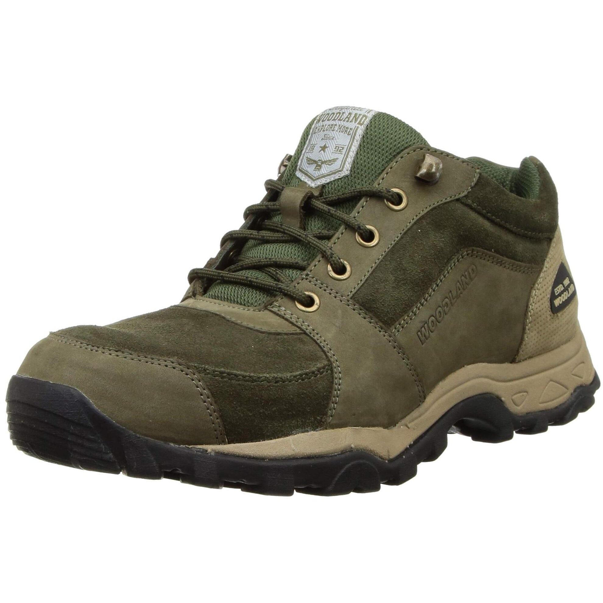 Woodland Mens OGC 3608119 Olive Green Sneaker Casual Shoe - 7 UK (41 EU) (OGC 3608119_Olive Green)