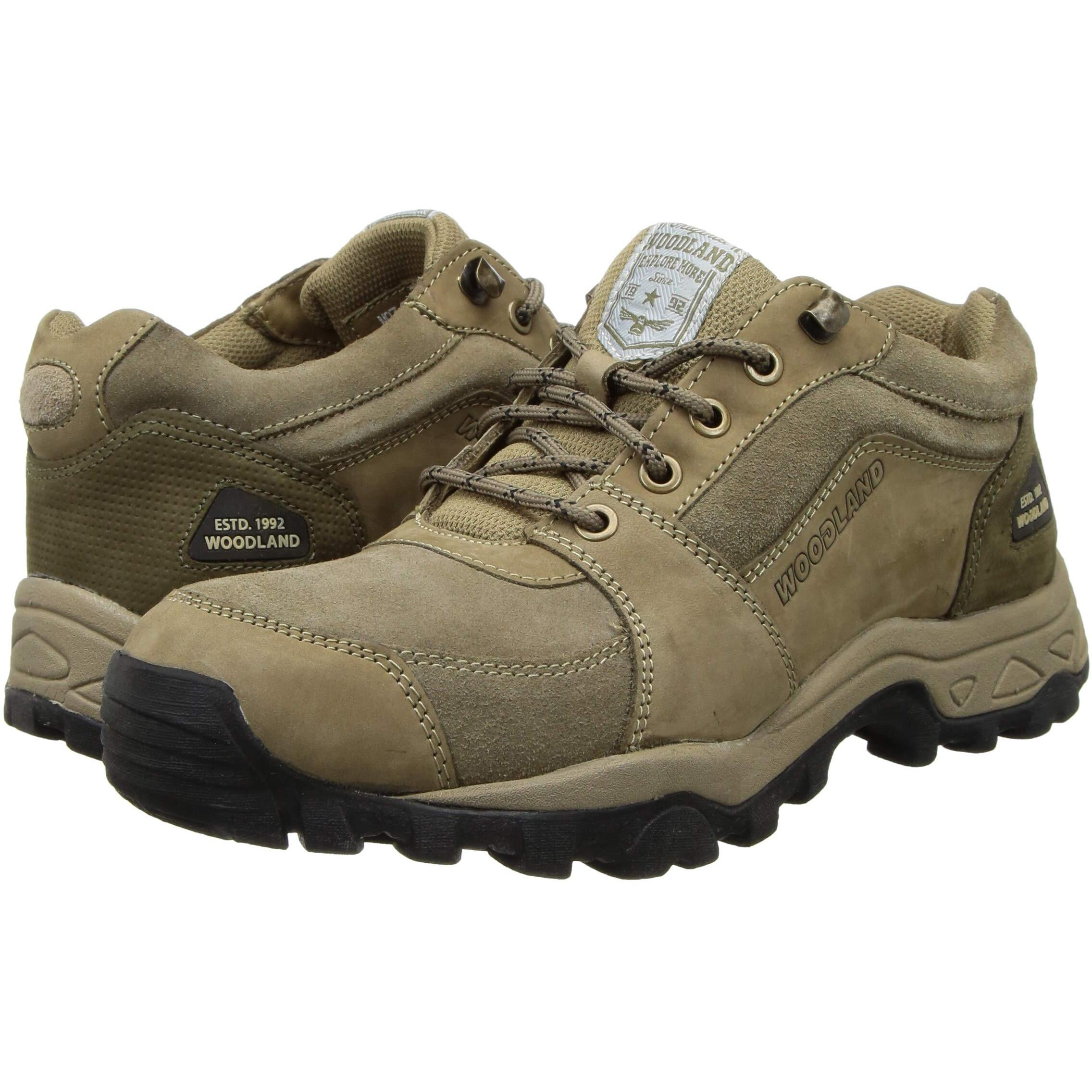 Woodland Mens OGC 3608119 Dubai Khaki Casual Shoe - 9 UK (43 EU)(OGC 3608119)