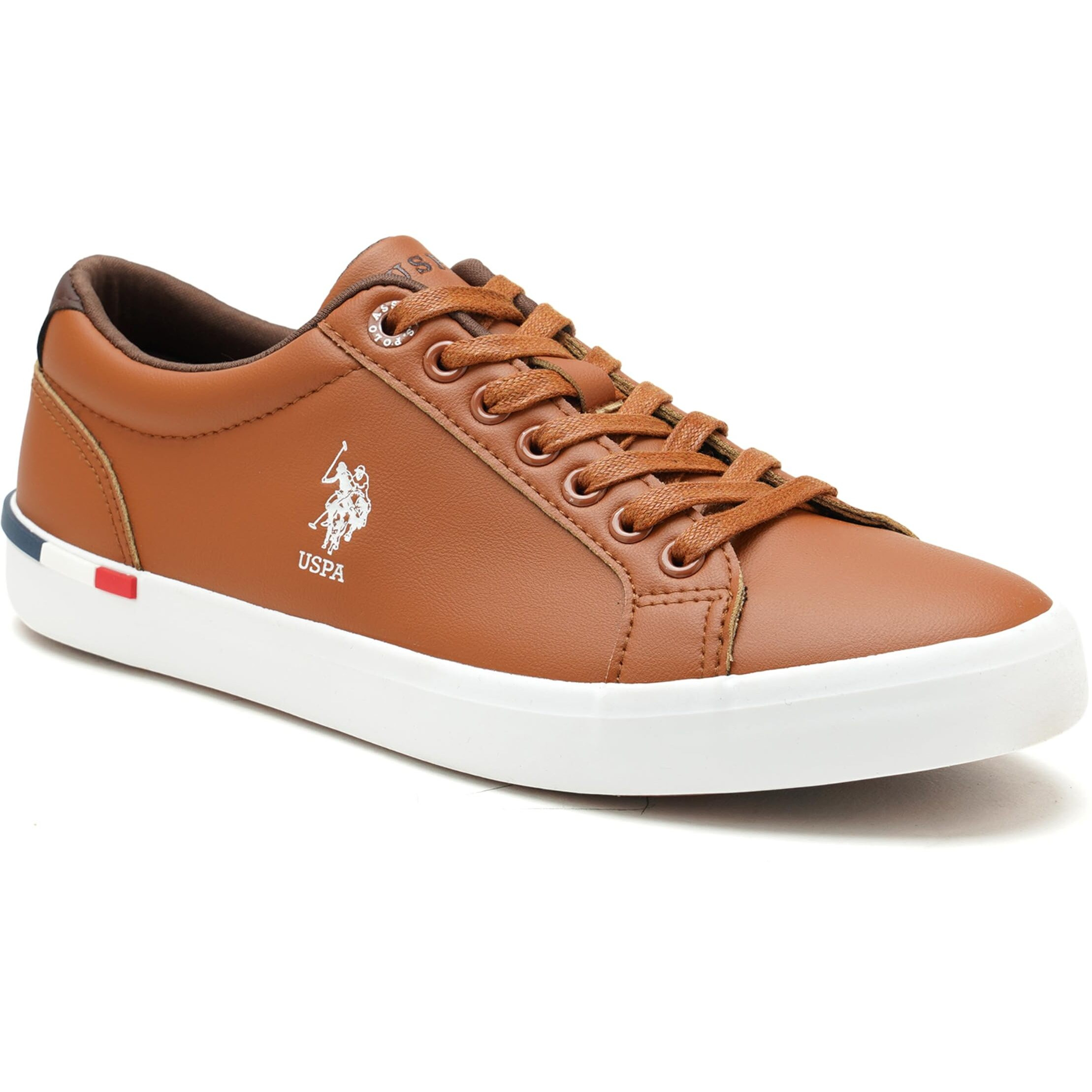 U.S. POLO ASSN. Mens Anton 2.0 Tan Sneaker - 7 UK (2FD23418K06)