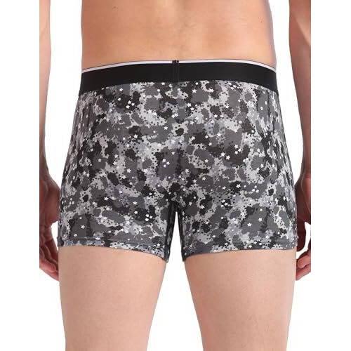 U.S. POLO ASSN. Men's Cotton Blend Classic Trunks (Pack of 3) (OET01-P3_Blue-Navy-Black
