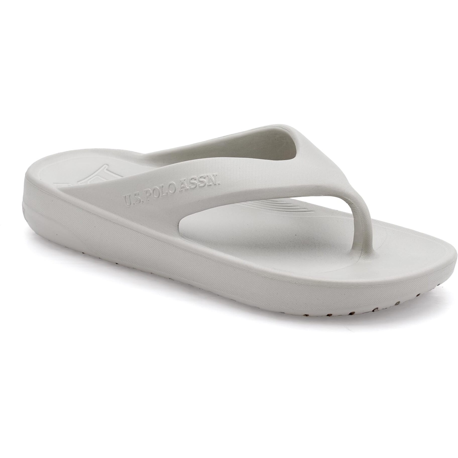 U.S. Polo Assn. Men AXEL 2.0 Grey Flip Flop-(UK9)(US10(2FD24460G07)