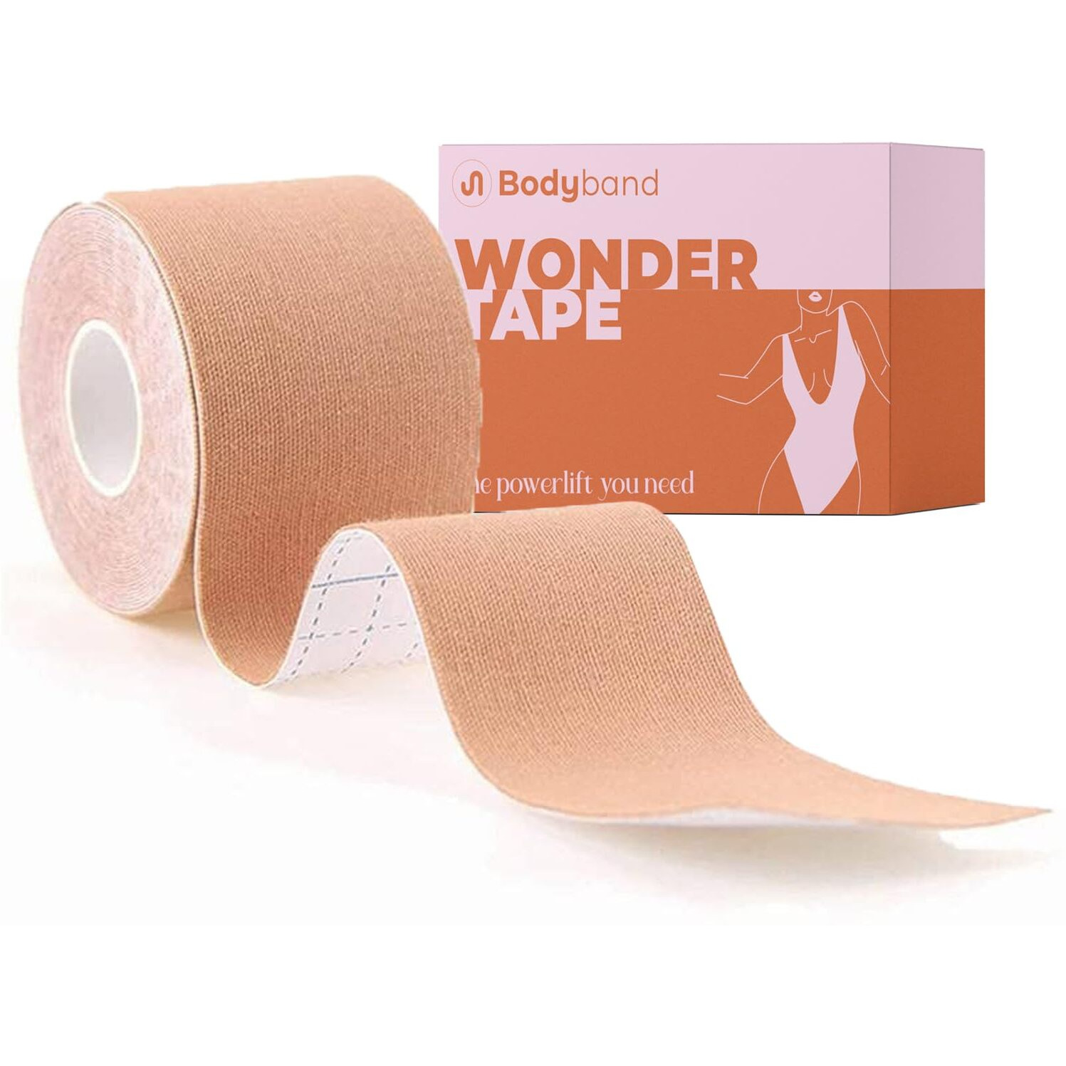 Bodyband BoobTape for Women & Breast Tape Breast Lift for Strapless Dress Nipple Tape for Women - Multipurpose Body Tape for Women Push Up Breast Lift Bra Booby Tape for Breast