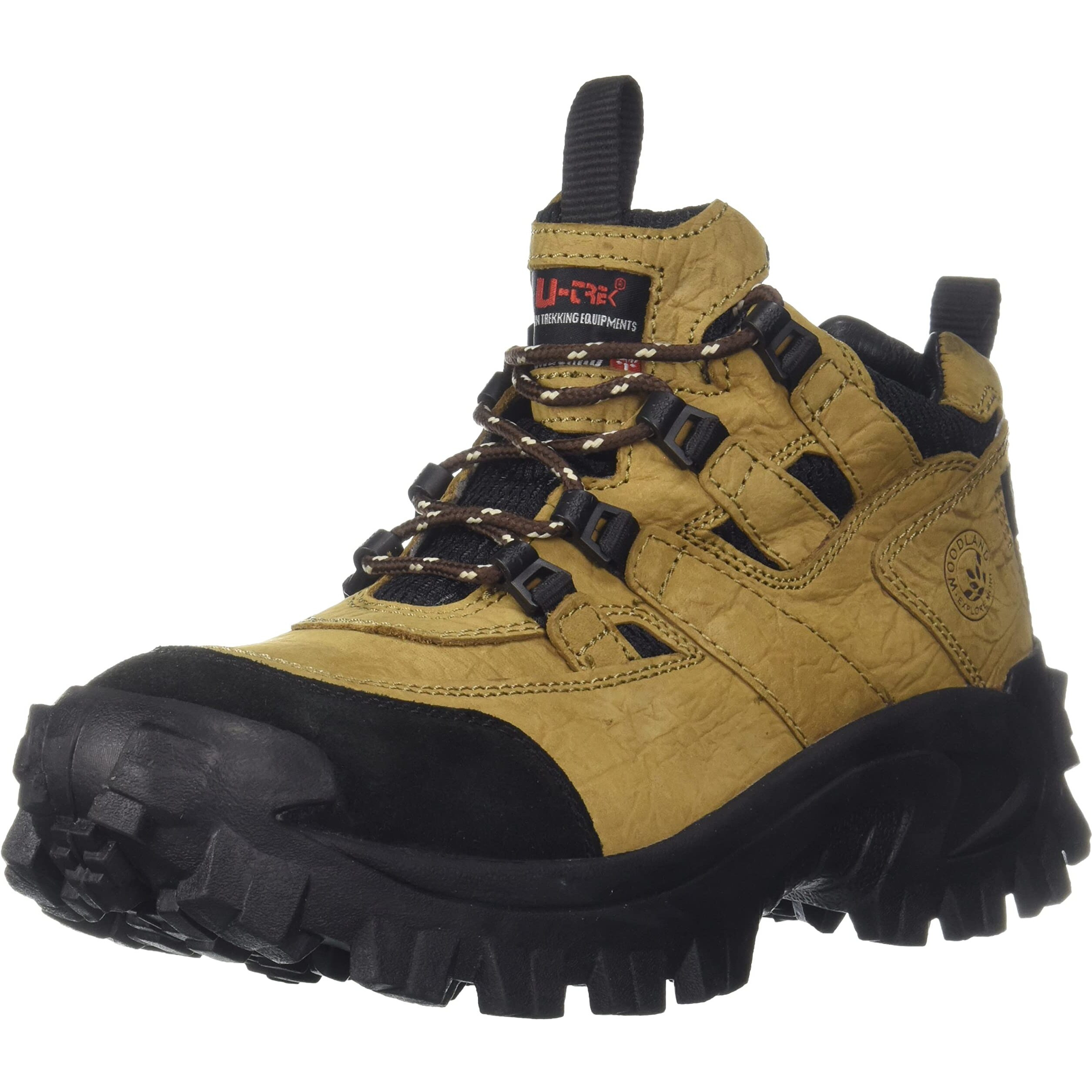 Woodland Men's Camel Leather Sneaker-7 UK (41 EU) (G 40777CMA)