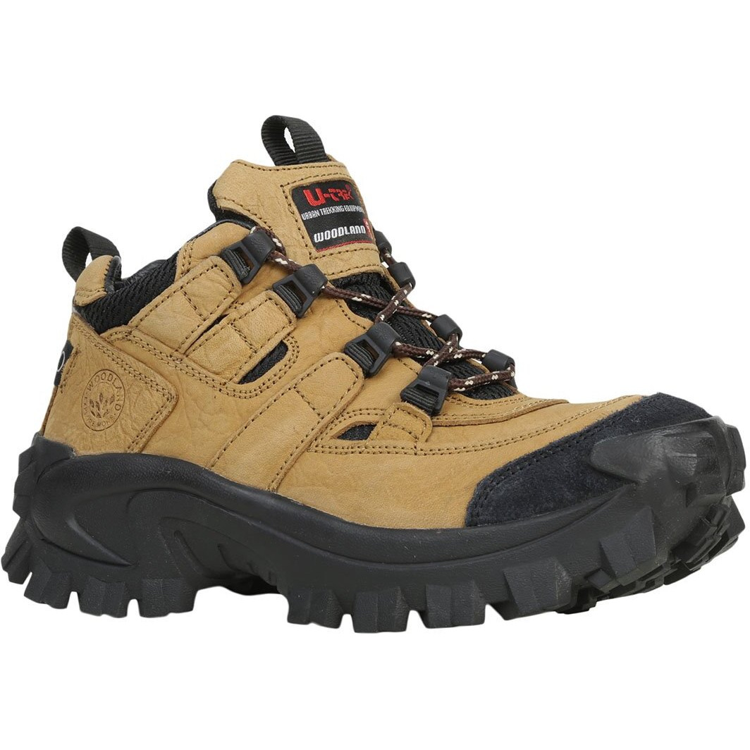 Woodland Men's Camel Leather Sneaker-7 UK (41 EU) (G 40777CMA)