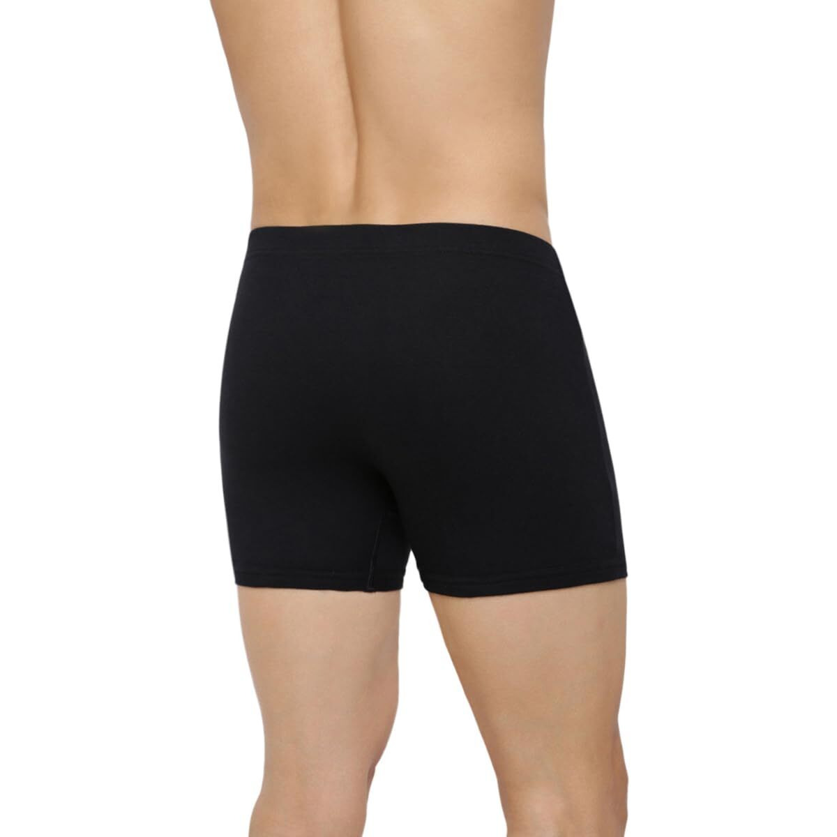 Van Heusen Men Boxer Briefs - 100% Combed Cotton - Pack of 3 - Anti Bacterial, Colour Fresh, Moisture Wicking_10031_Pure Black, Anthra Mel, Peat_L
