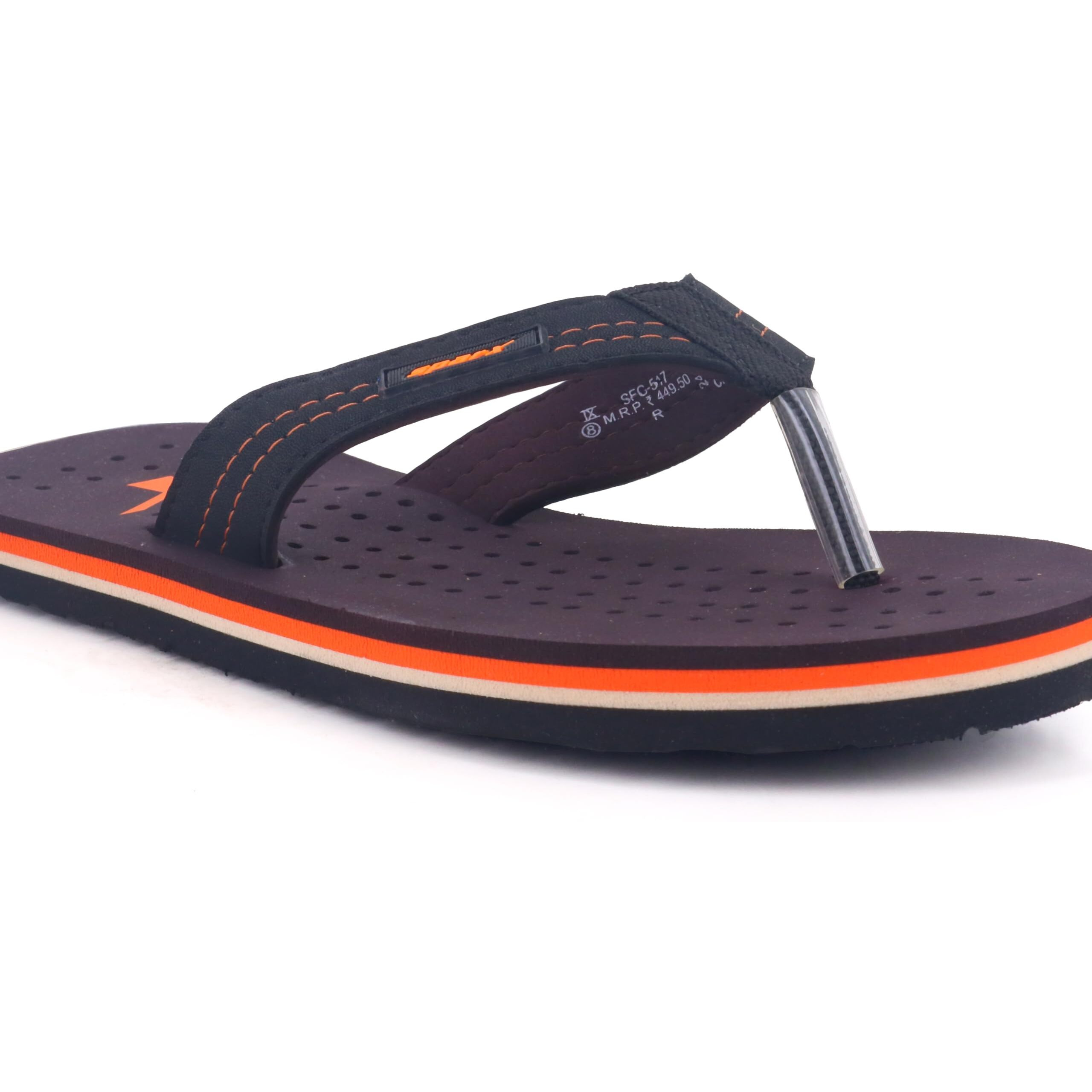SPARX mens SF0517G Blackbrown Flip-Flop - 7 UK (SF0517GBKBR0007)