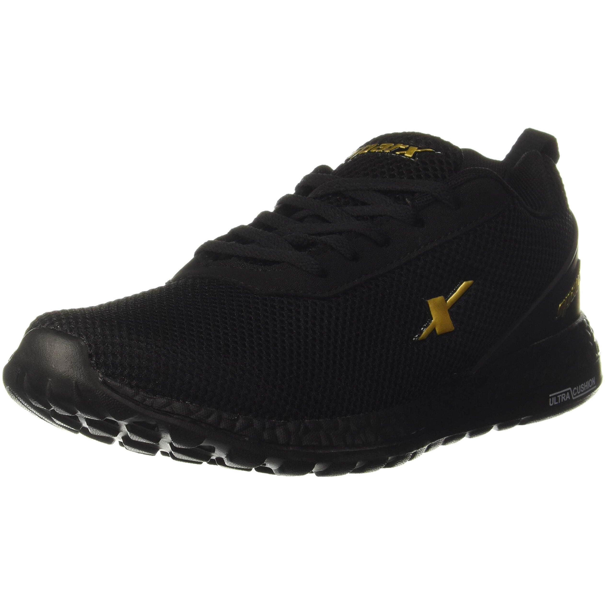 Sparx Mens SX0414G Blackgolden Running Shoe - 10 UK (SX0414GBKGO0010)