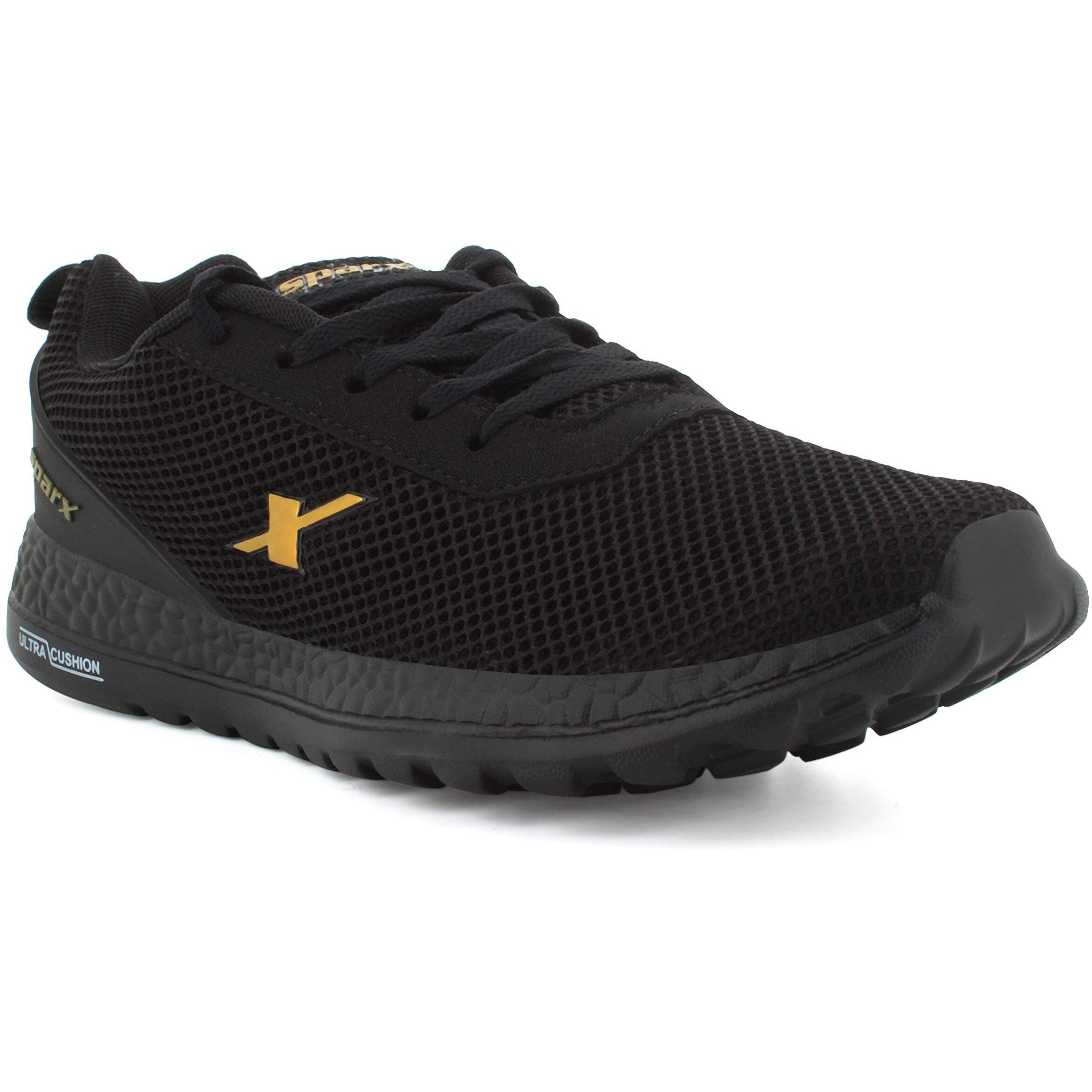 Sparx Mens SX0414G Blackgolden Running Shoe - 10 UK (SX0414GBKGO0010)