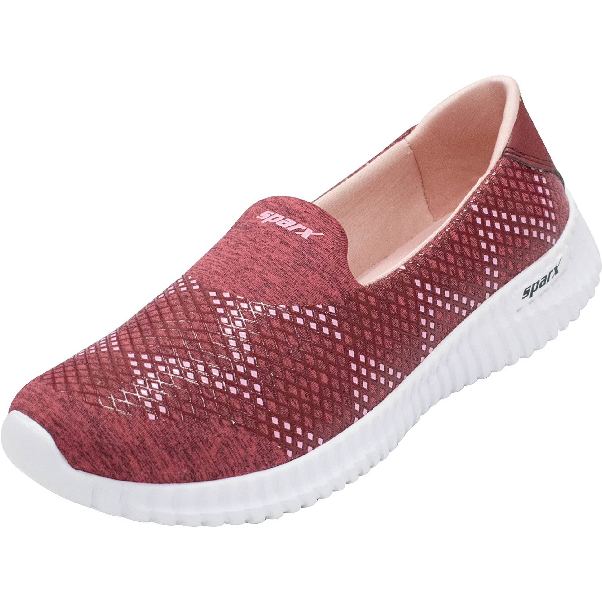 SPARX Womens SL 123 | Enhanced Durability & Soft Cushion | Pink Running Shoe - 6 UK (SL 123)