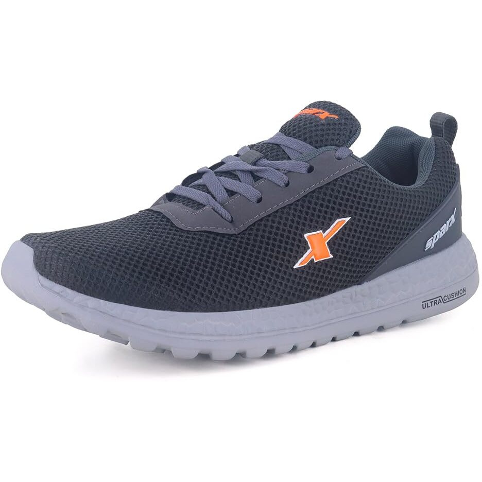Sparx Mens SX0414G Greyorange Running Shoe - 10 UK (SX0414GGYOR0010)