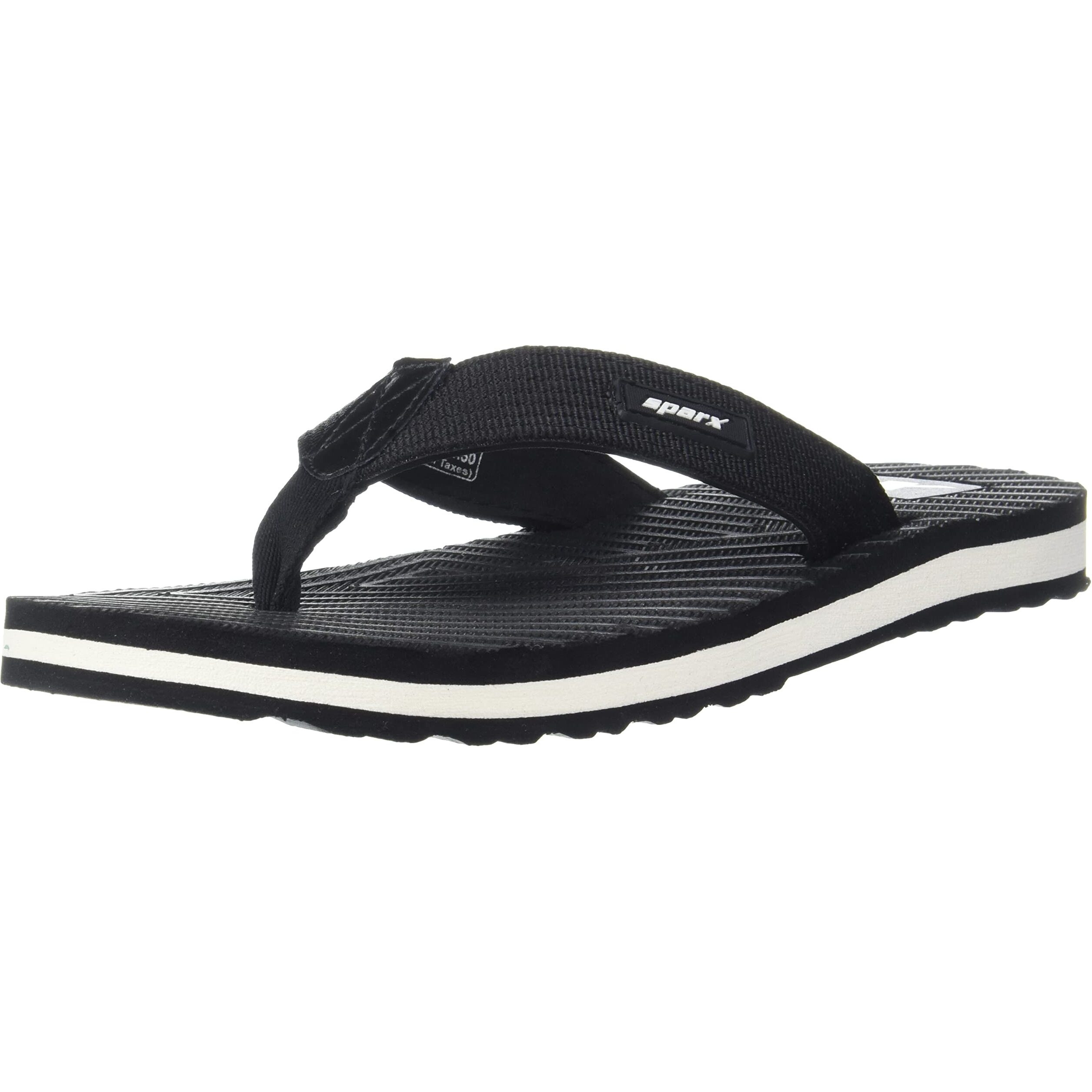 Sparx mens SF0549G Blackwhite Flip-Flop - 8 UK (SF0549GBKWH0008)