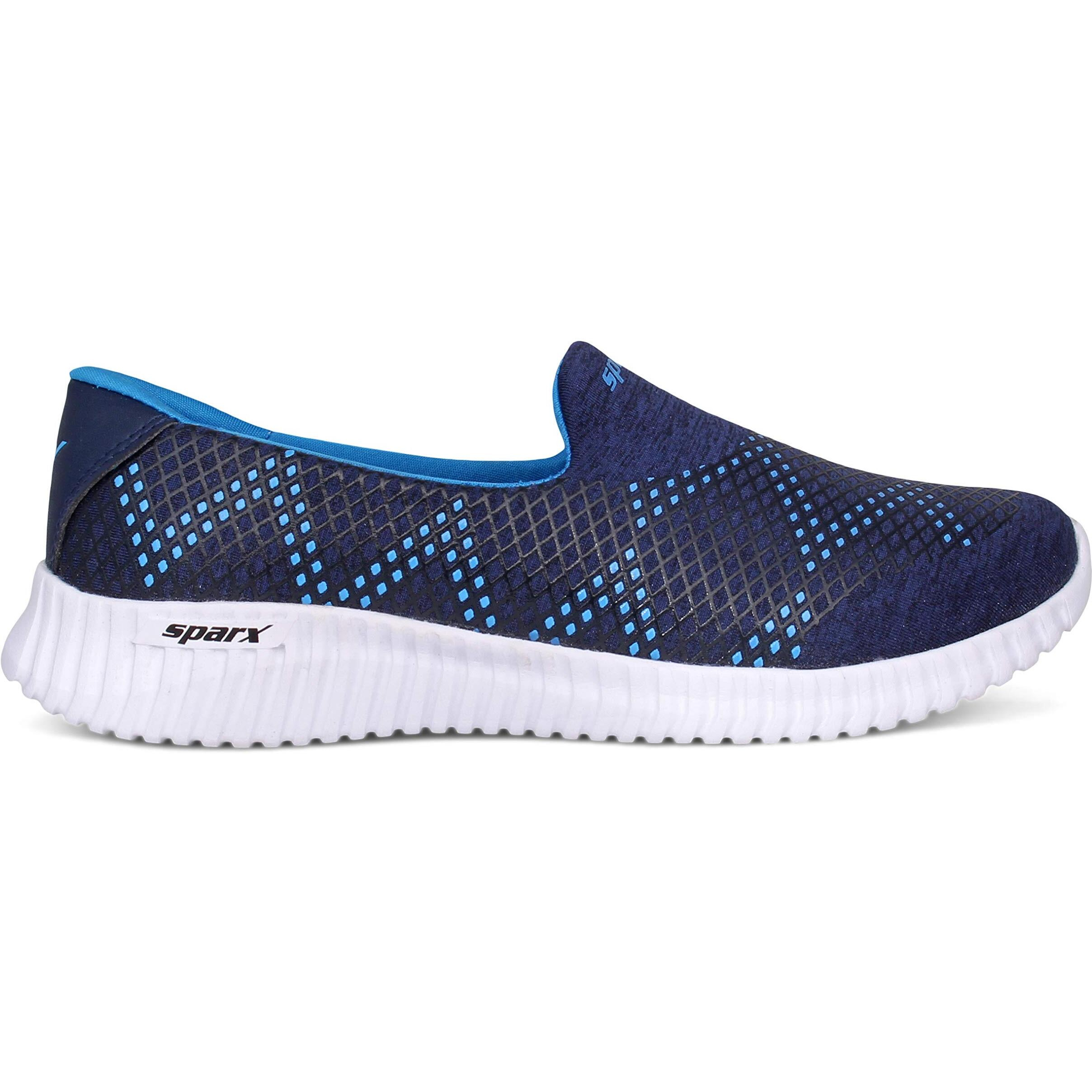 SPARX Womens SL 123 | Enhanced Durability & Soft Cushion | Blue Running Shoe - 5 UK (SL 123)