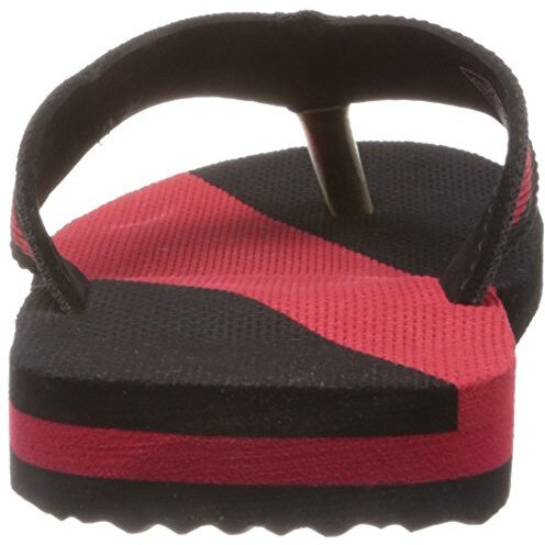 Sparx mens SF0014G Blackred Flip-flop - 6 UK (SF0014GBKRD0006)