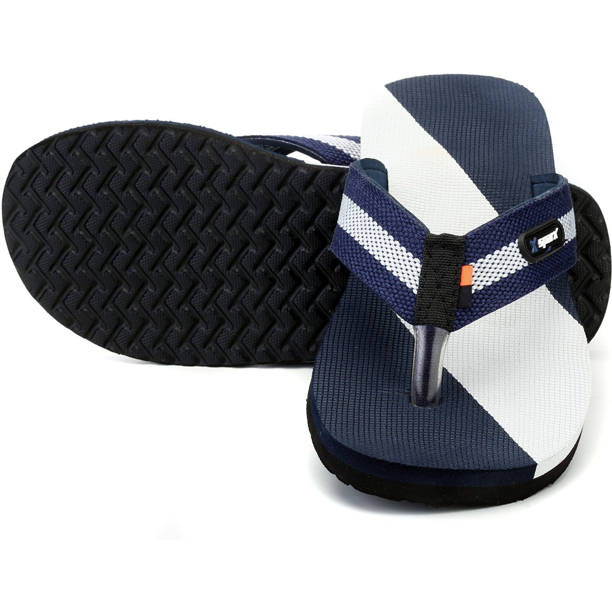 Sparx mens SF0014G Navygrey Flip-flop - 6 UK (SF0014GNVGY0006)