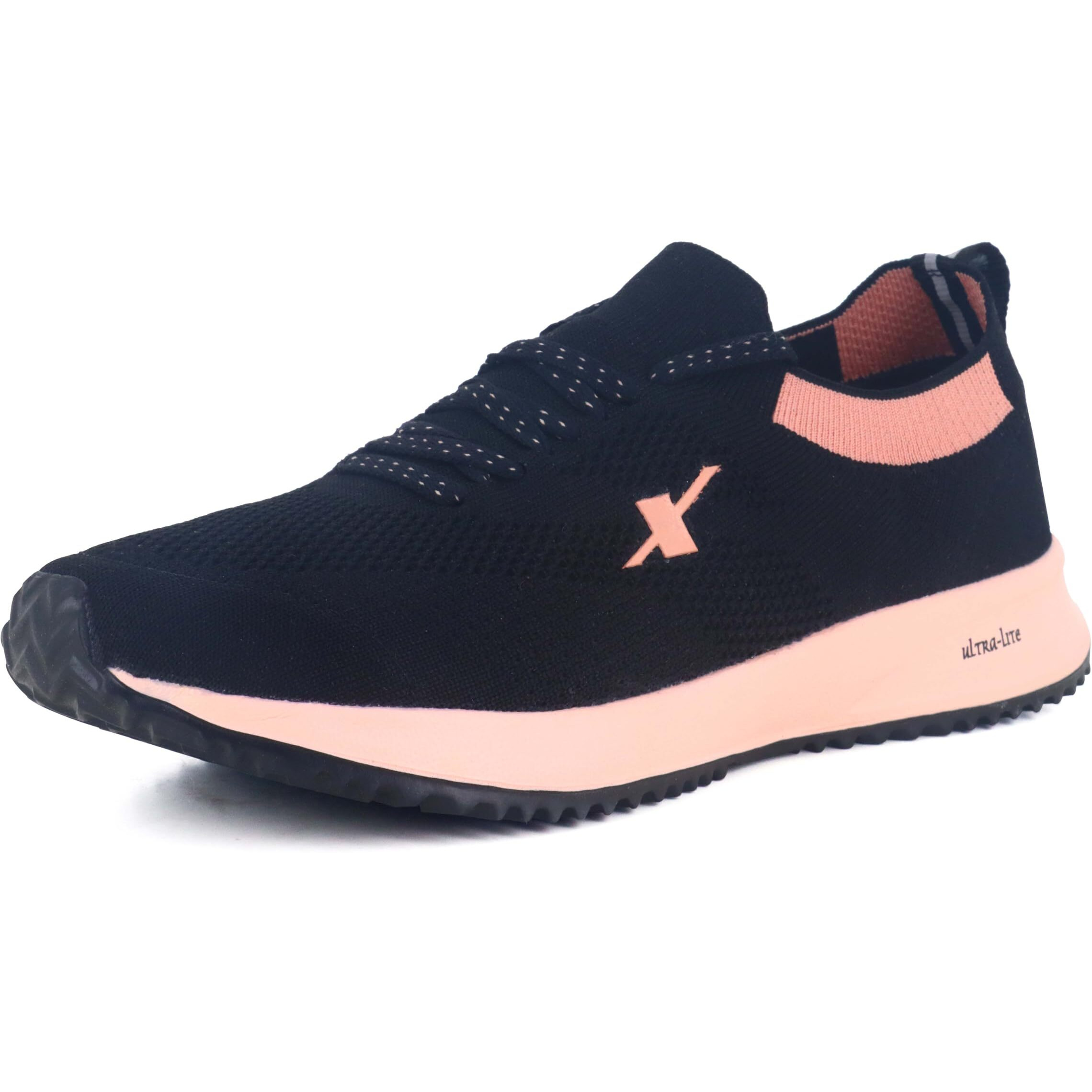 Sparx Womens SX0167L Blacklt.Pink Running Shoe - 5 UK (SX0167LBKLP0005)