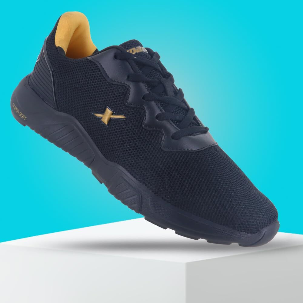 Sparx Mens SM 648 | Enhanced Durability & Soft Cushion | Black Running Shoe - 9 UK (SM 648)