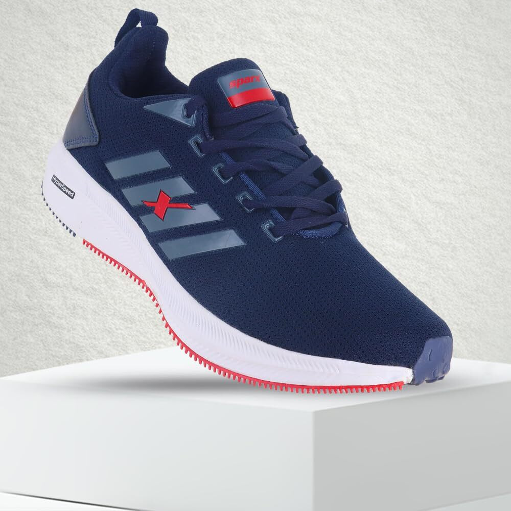 Sparx Mens SM 676 | Enhanced Durability & Soft Cushion | Blue Running Shoe - 7 UK (SM 676)