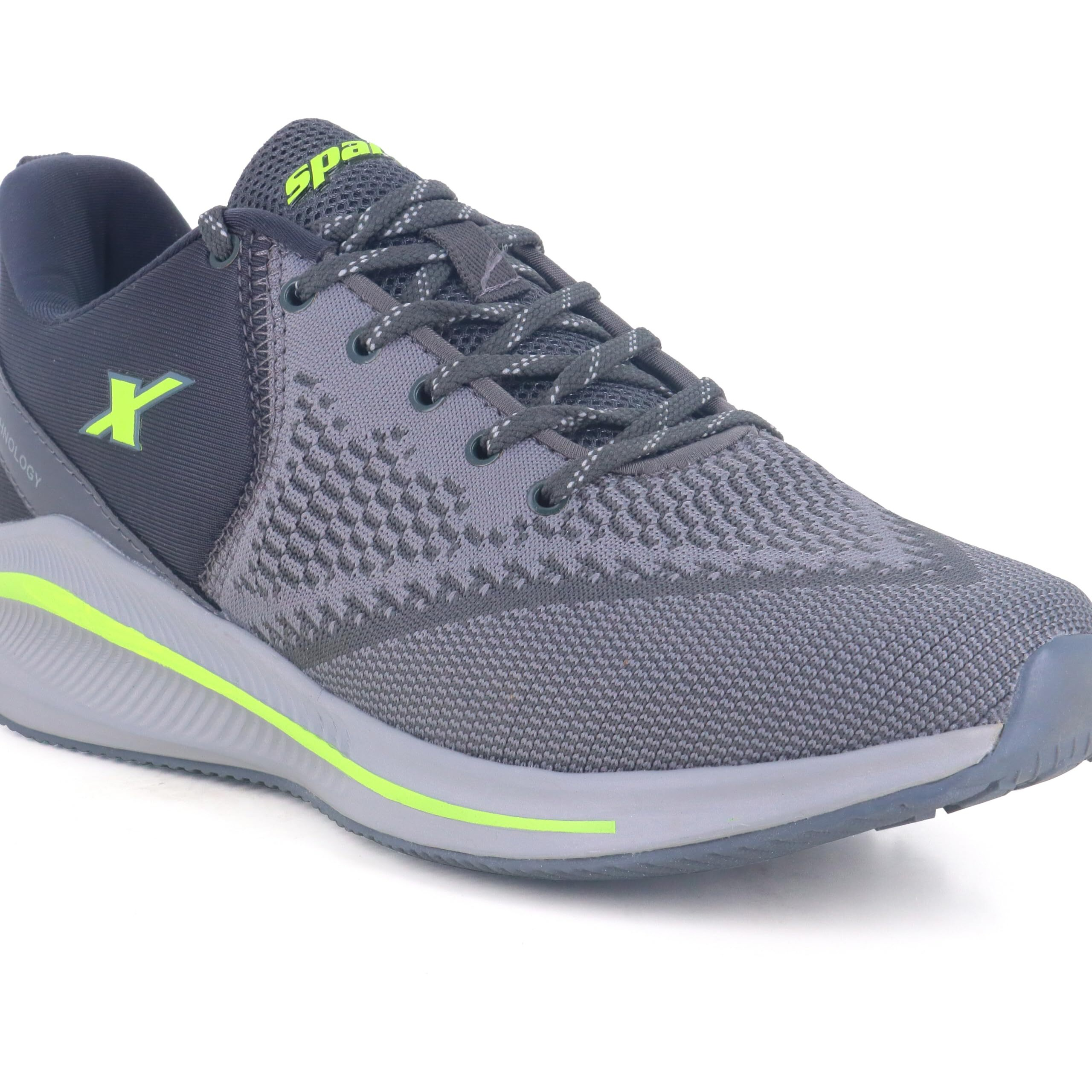 SPARX Mens SM 678 | Enhanced Durability & Soft Cushion | Grey Running Shoe - 9 UK (SM 678)