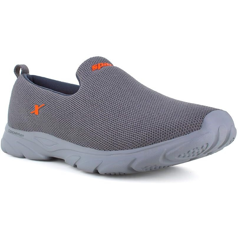 SPARX Mens SM 675 | Enhanced Durability & Soft Cushion | Grey Running Shoe - 6 UK (SM 675)