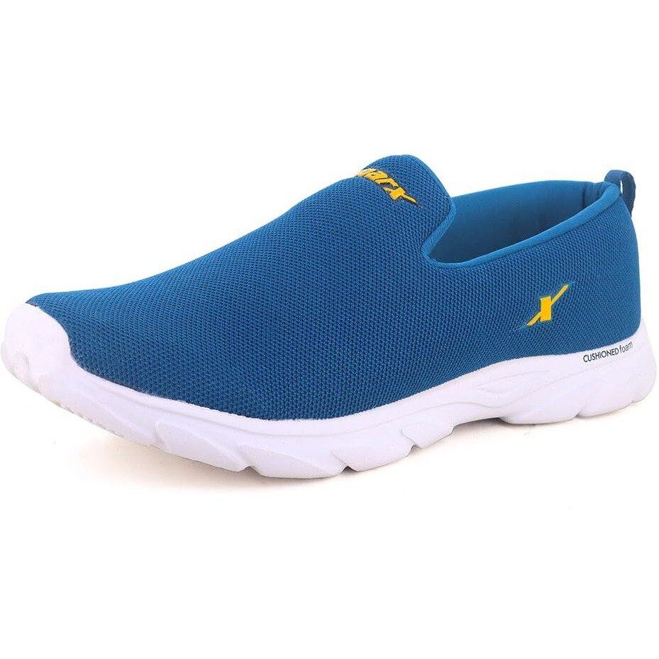 SPARX Mens SM 675 | Enhanced Durability & Soft Cushion | Blue Running Shoe - 9 UK (SM 675)