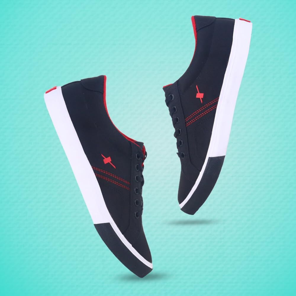 Sparx Mens SM 671 | Stylish, Comfortable | Black Sneaker - 8 UK (SM 671)