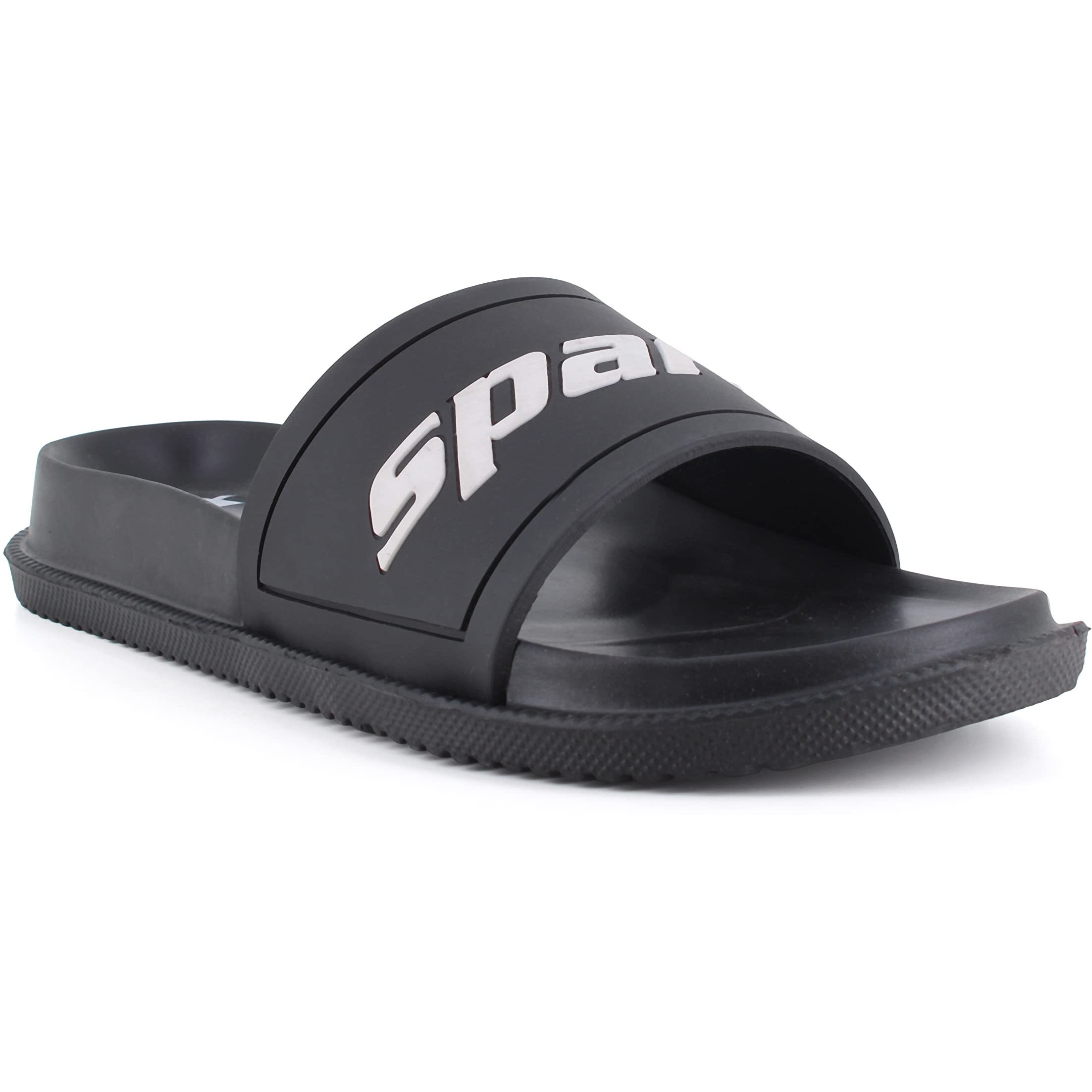 Sparx mens SF2101G Blackwhite Slide Sandal - 10 UK (SF2101GBKWH0010)