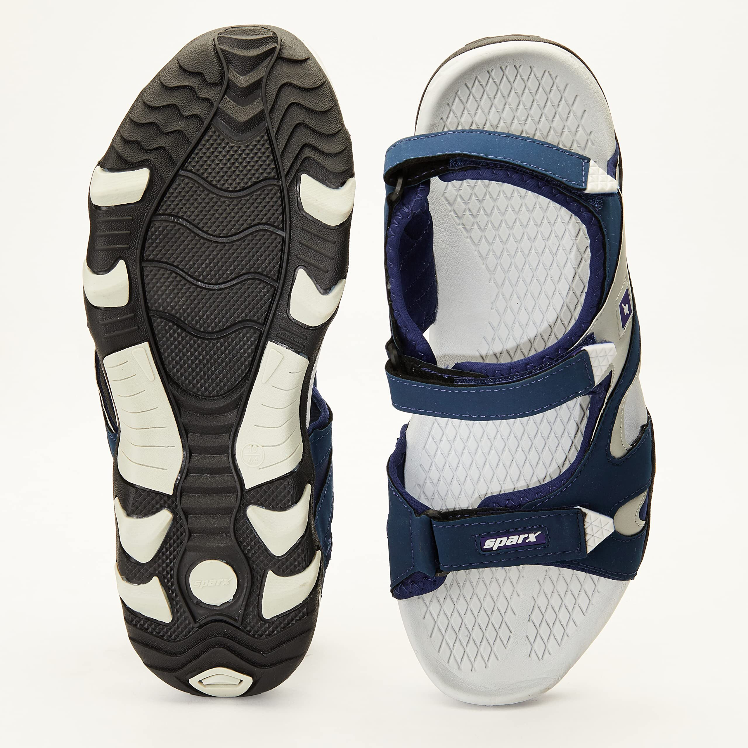 Sparx mens SS 9007 | Latest, Daily Use, Stylish Floaters | Green Sport Sandal - 6 UK (SS 9007)