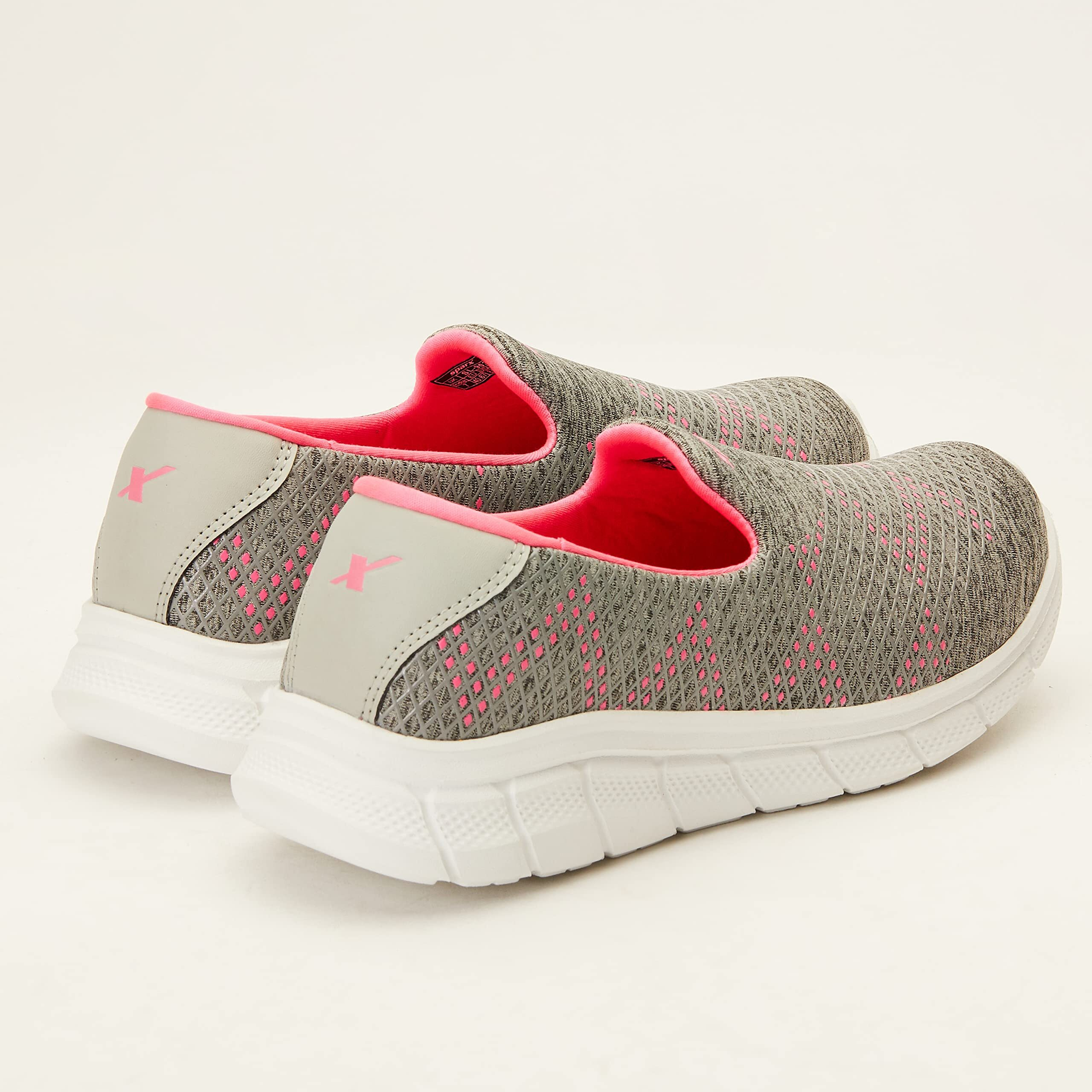 Sparx Womens SL 9036 | Enhanced Durability & Soft Cushion | Grey Running Shoe - 6 UK (SL 9036)