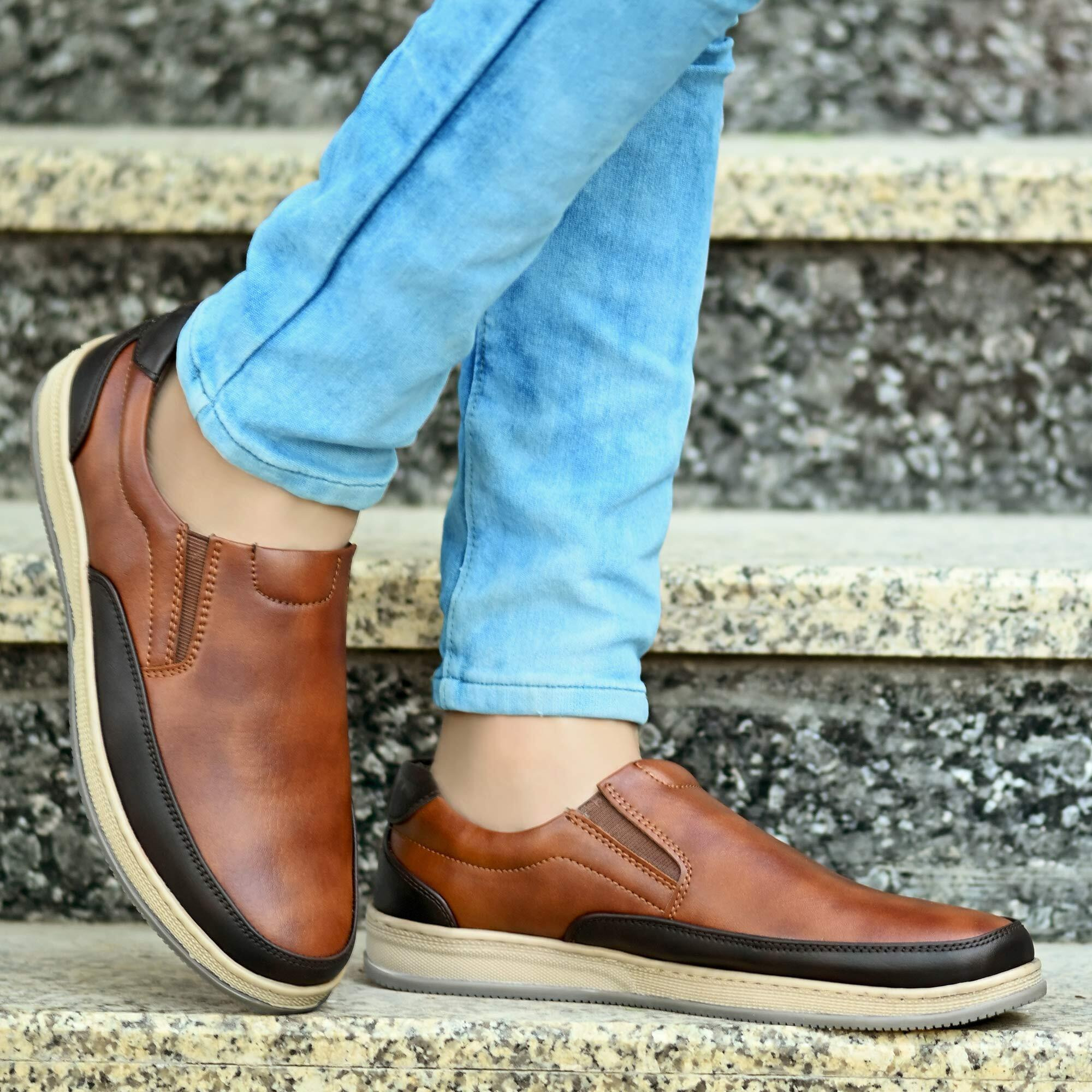 Centrino Men's Casual Sneakers Shoes TAN 9