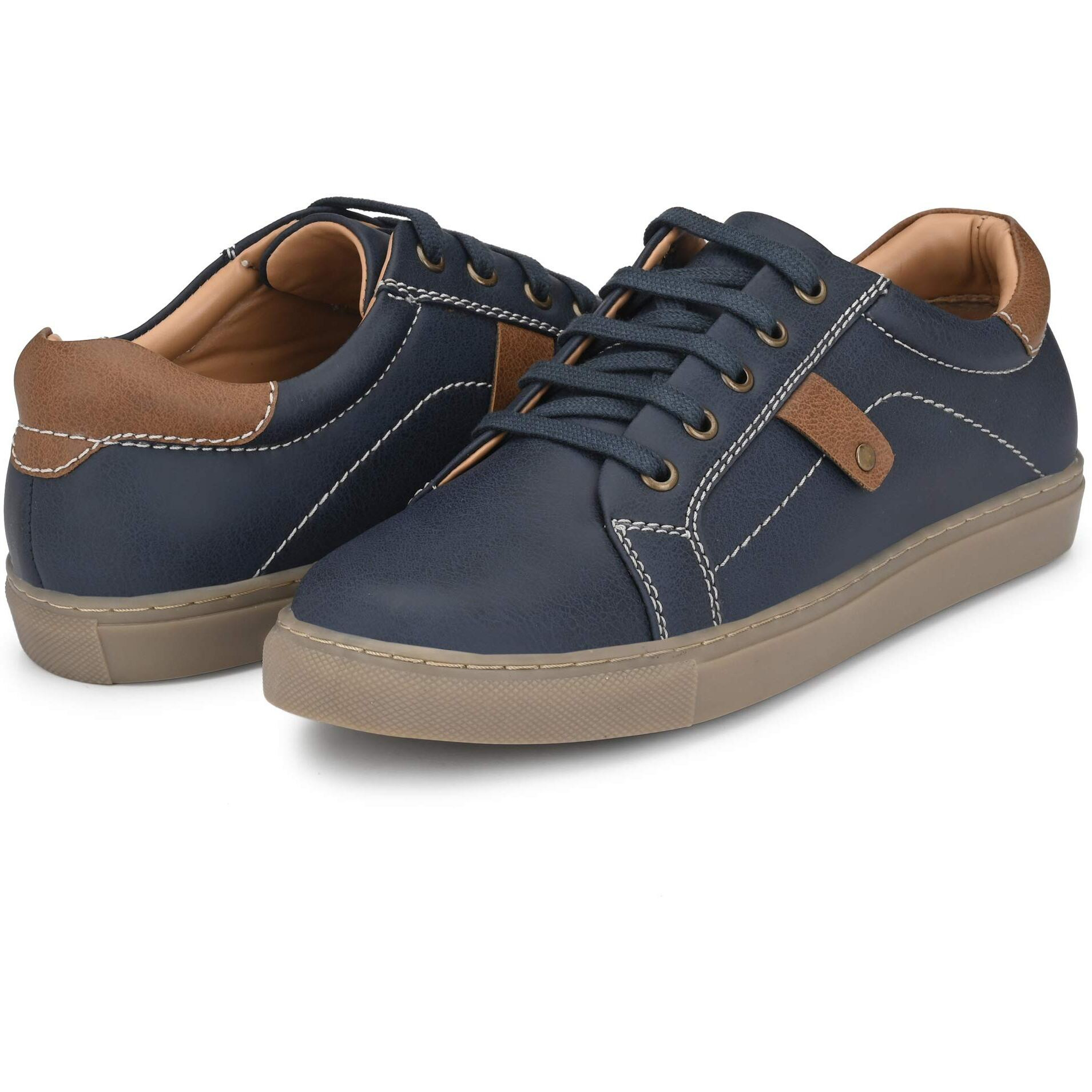 Centrino Navy Casual-Men's Shoes-9 UK (4457)
