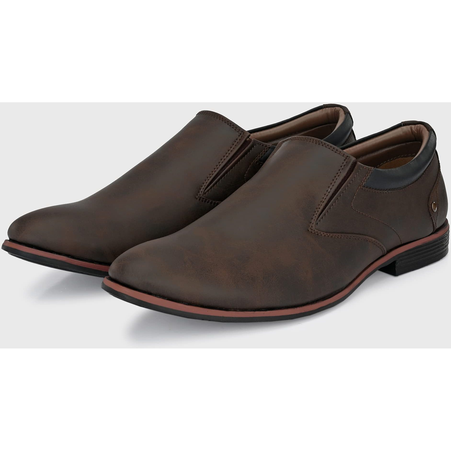 Centrino Men's 7957 Brown Formal Shoes_8 UK (7957-2)