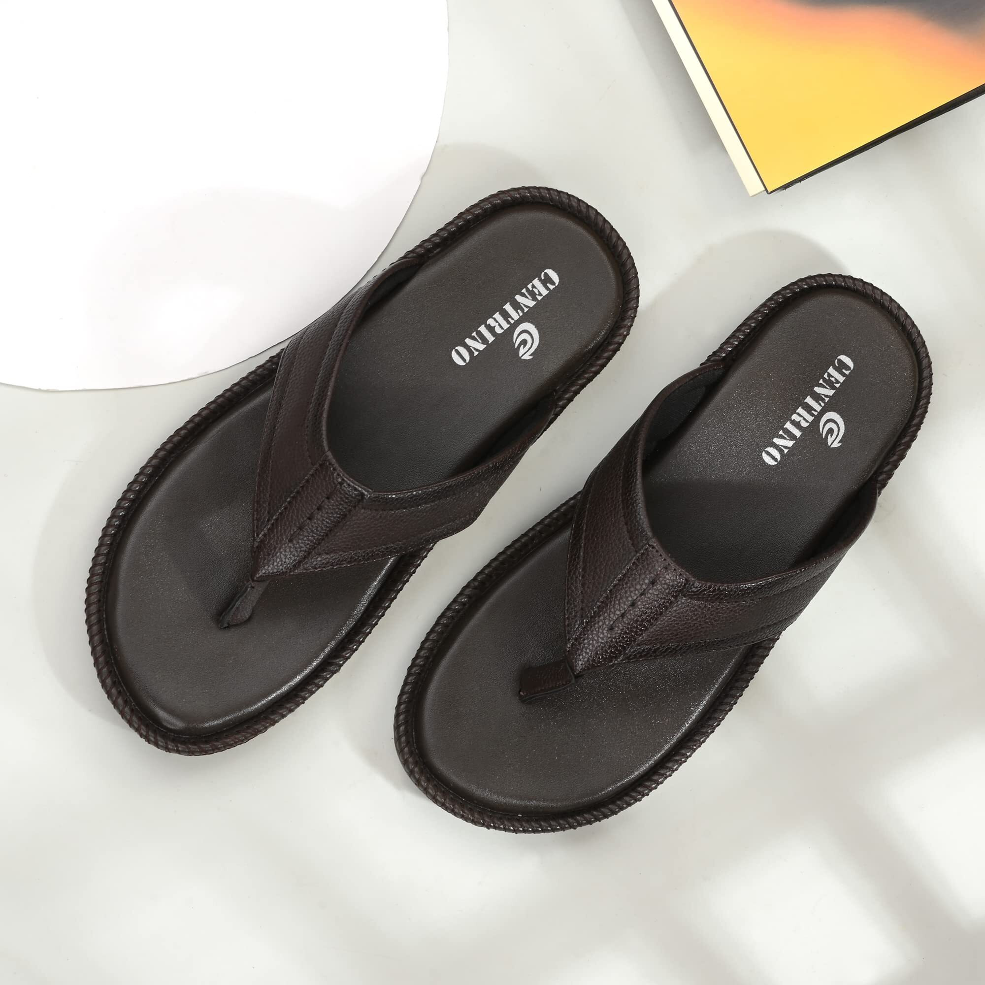 Centrino Mens 8202 Brown Slippers_8 UK (8202-2)
