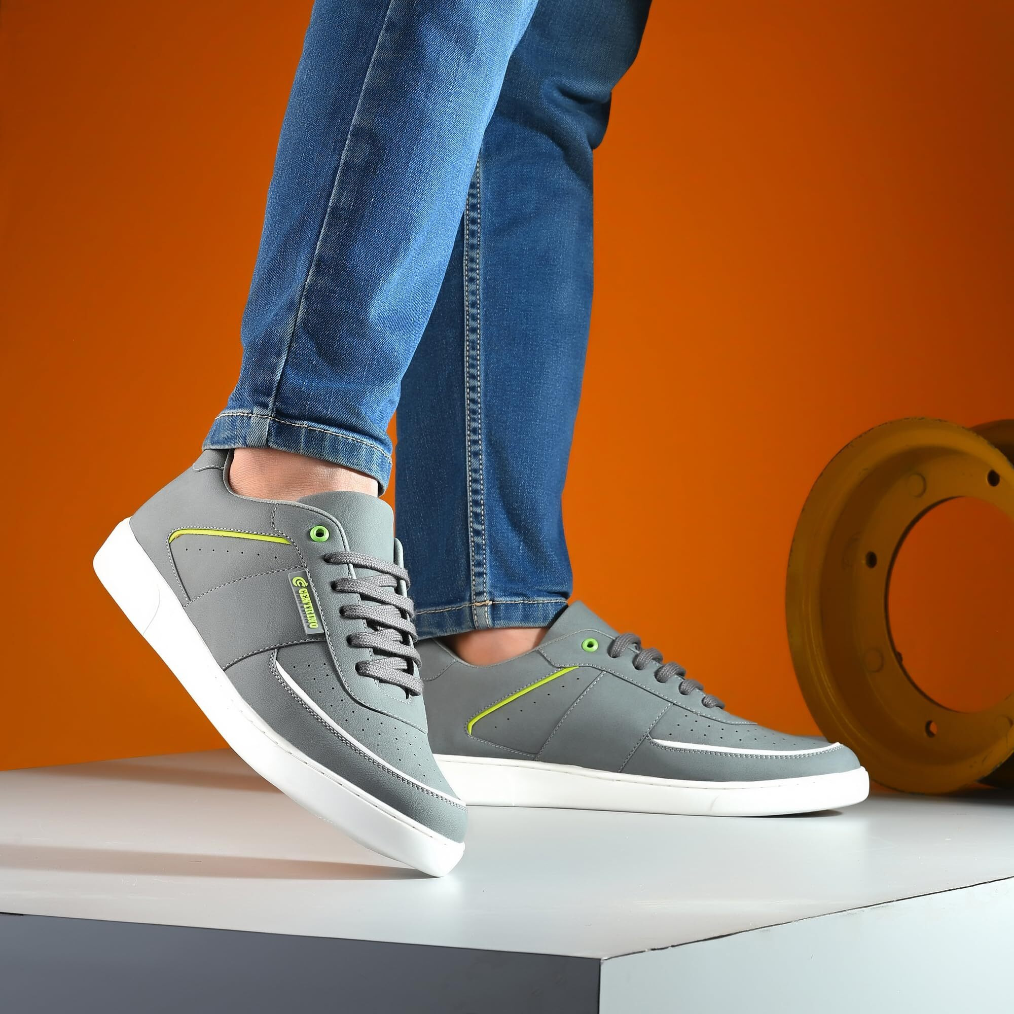 Centrino Men's 2895 Grey Sneakers_8 UK (2895-6)