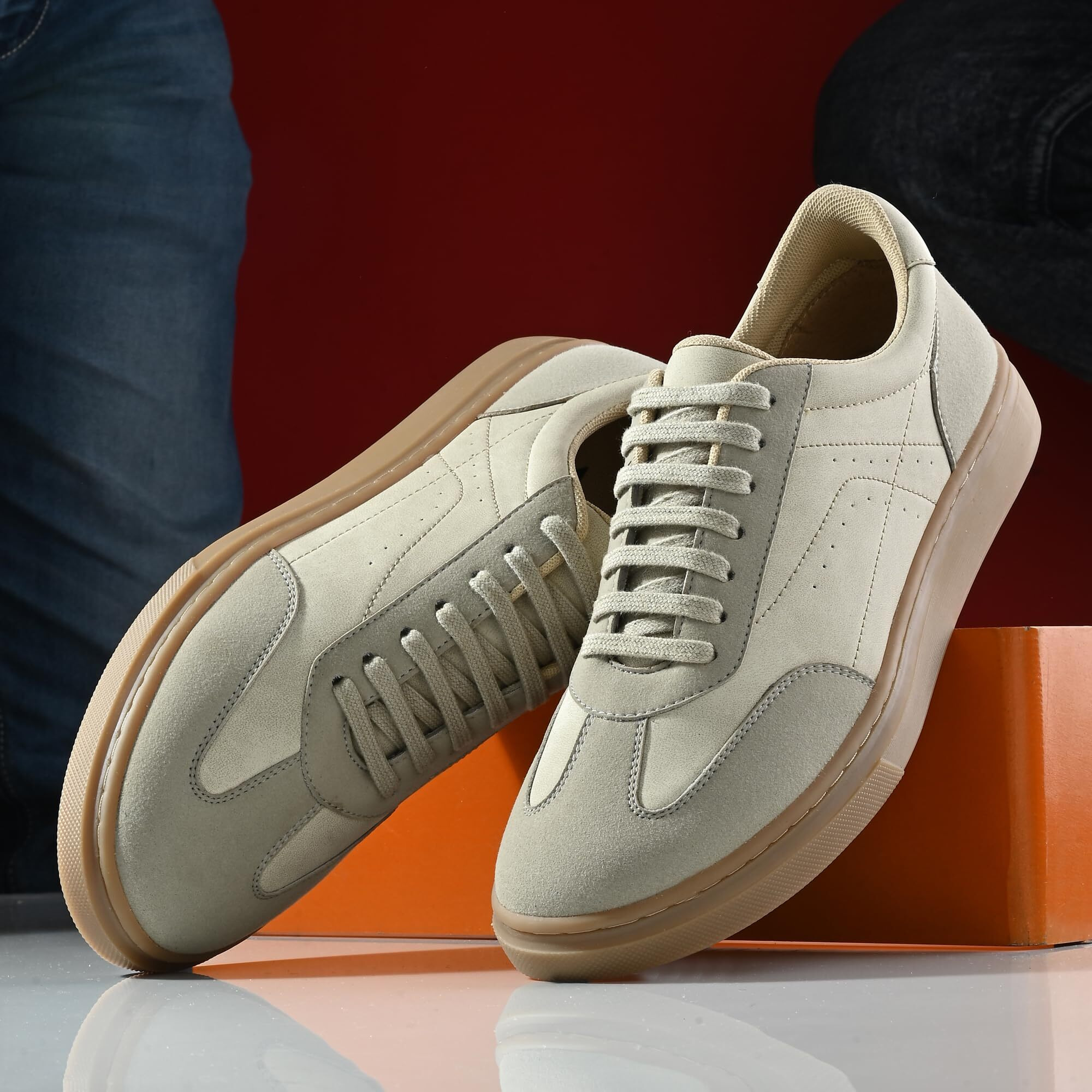 Cruiser Men's Spade Grey Sneakers_7 UK (2533-4)