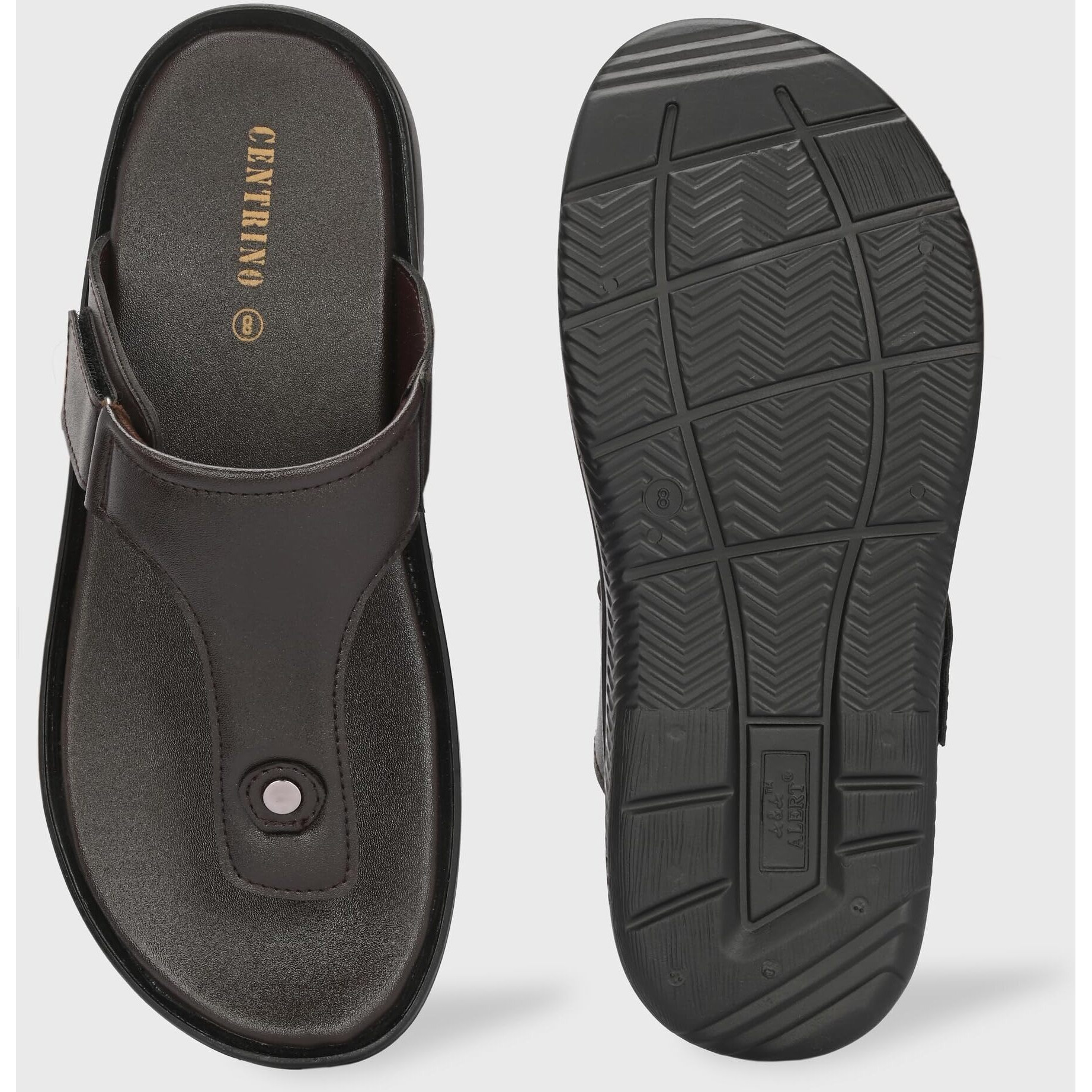 Centrino Men's 3253 Brown Sandal_8 UK (3253-2)