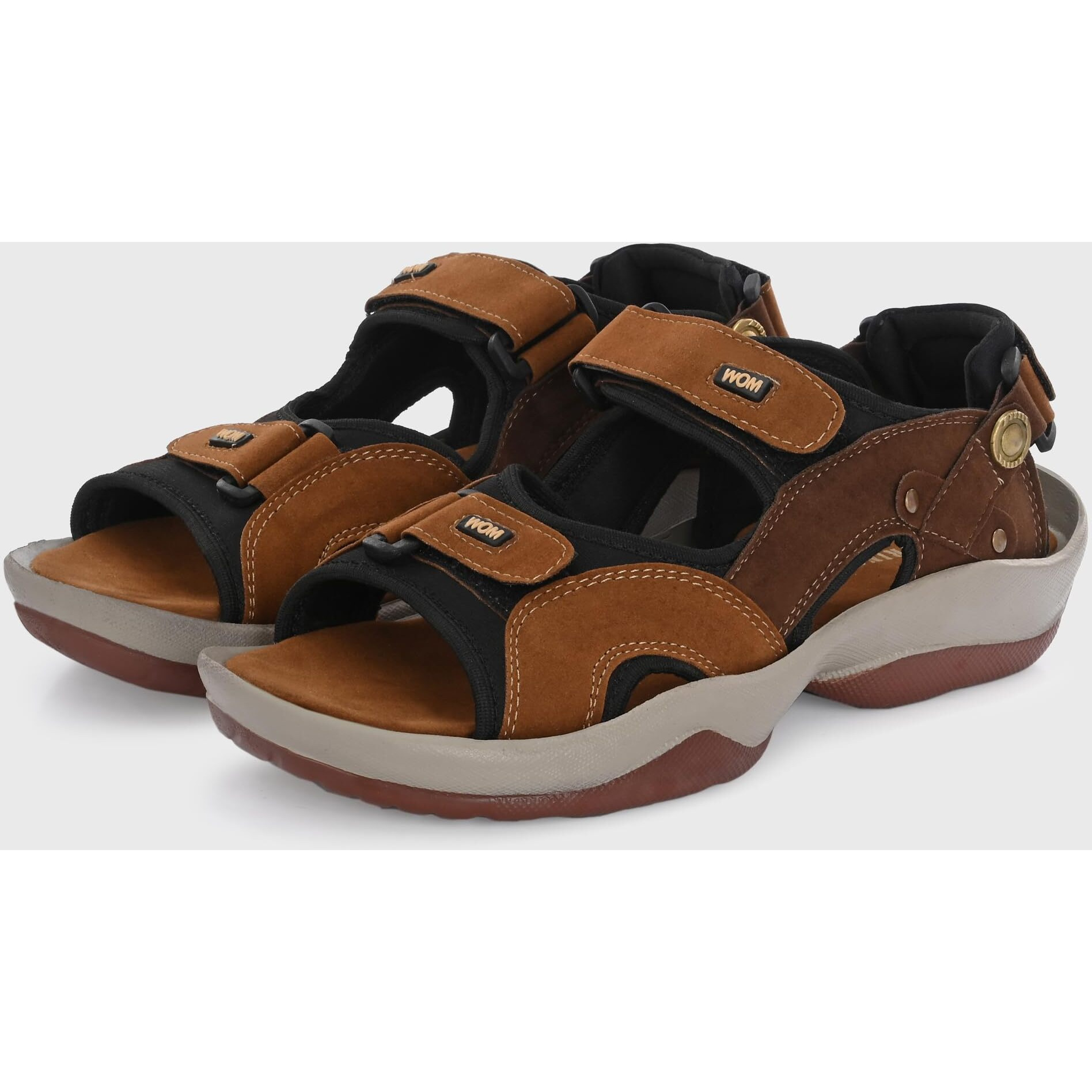 Centrino Men's 3263 Brown Sandals_10 UK(3263-2)