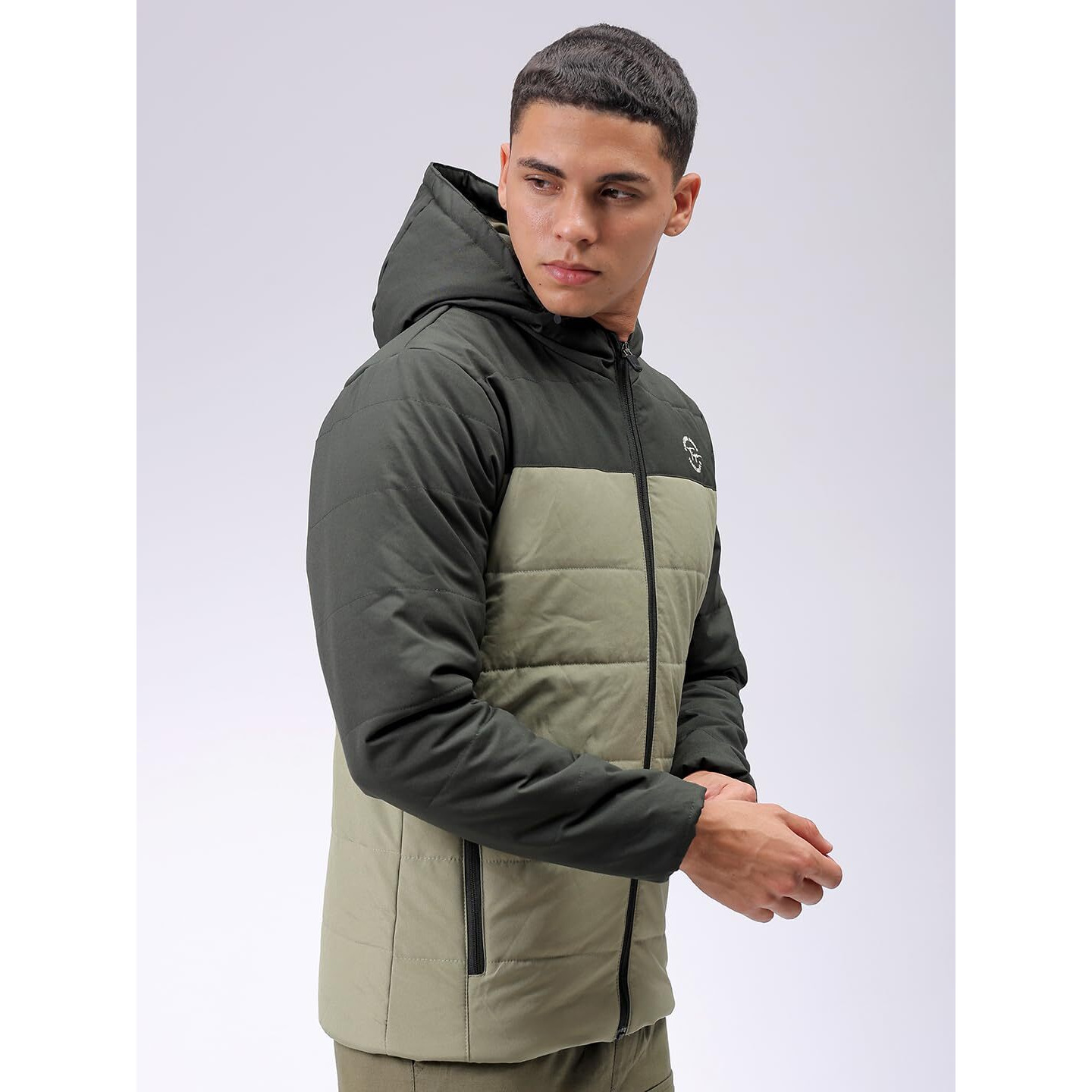 The Indian Garage Co Men's Jacket (0424-TPHDJKT5-01-Mint.G-XL_Mint.G