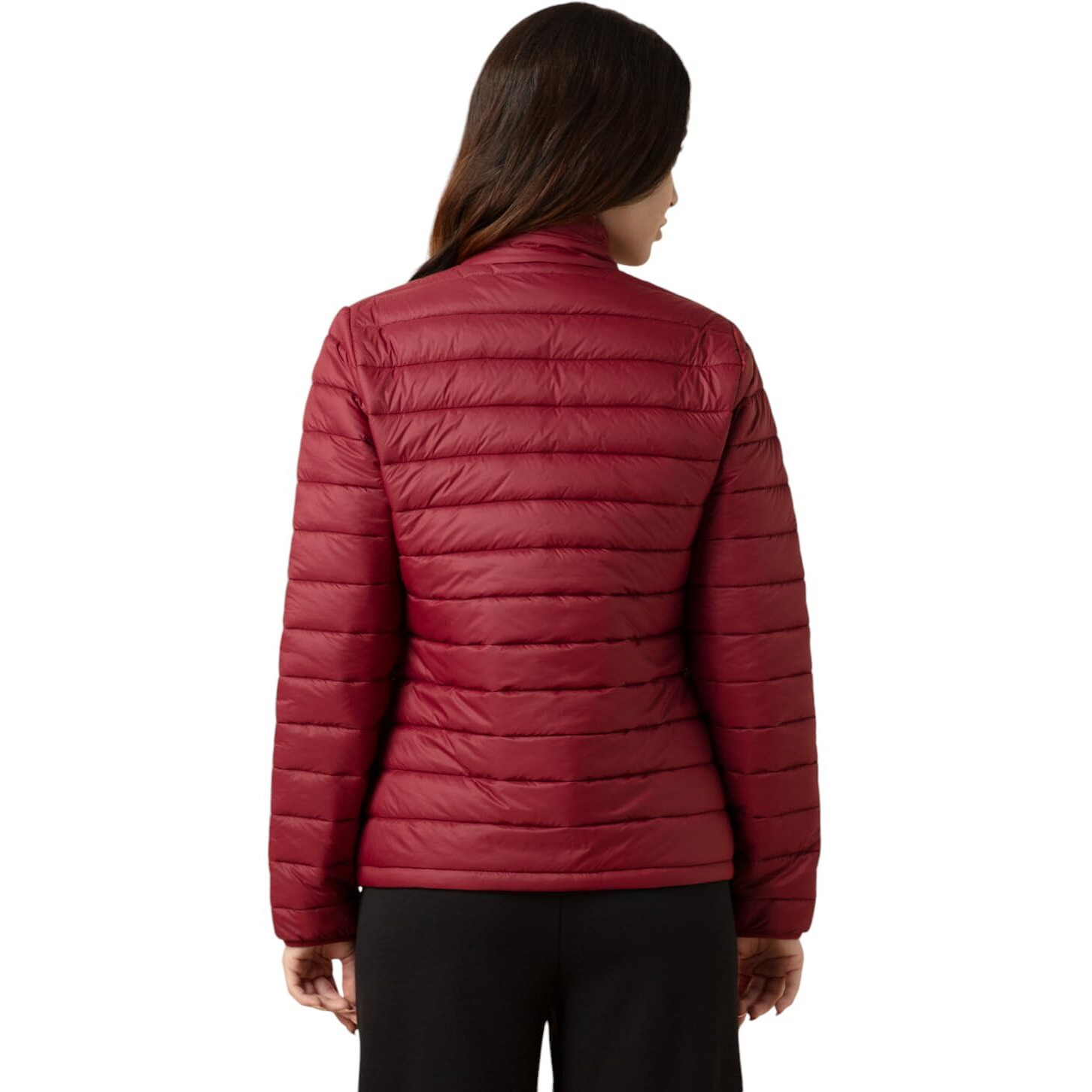 Van Heusen Women's A-Line Coat (66409_Maroon