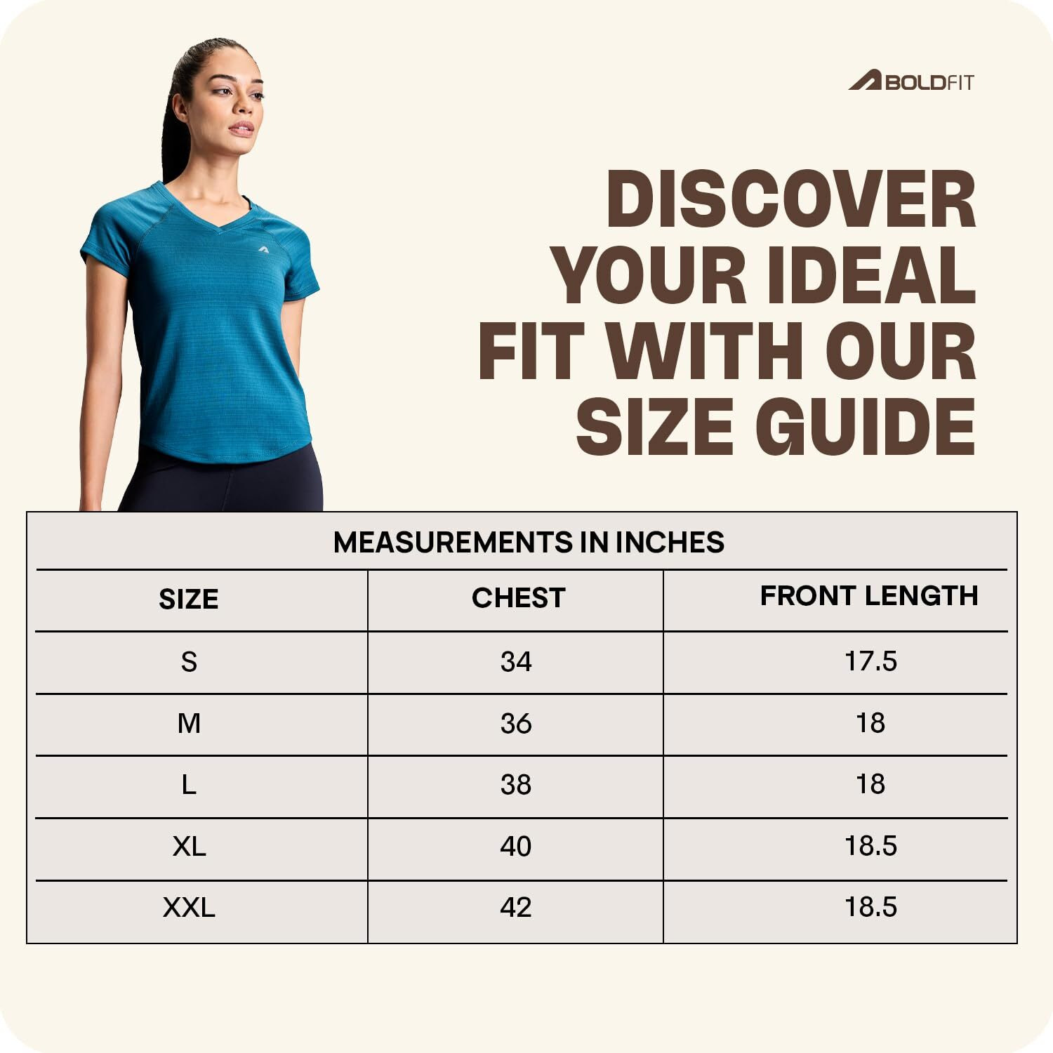 Boldfit Women's Regular Fit T-Shirt (BFTBM3001SBGWXL_Green XL)