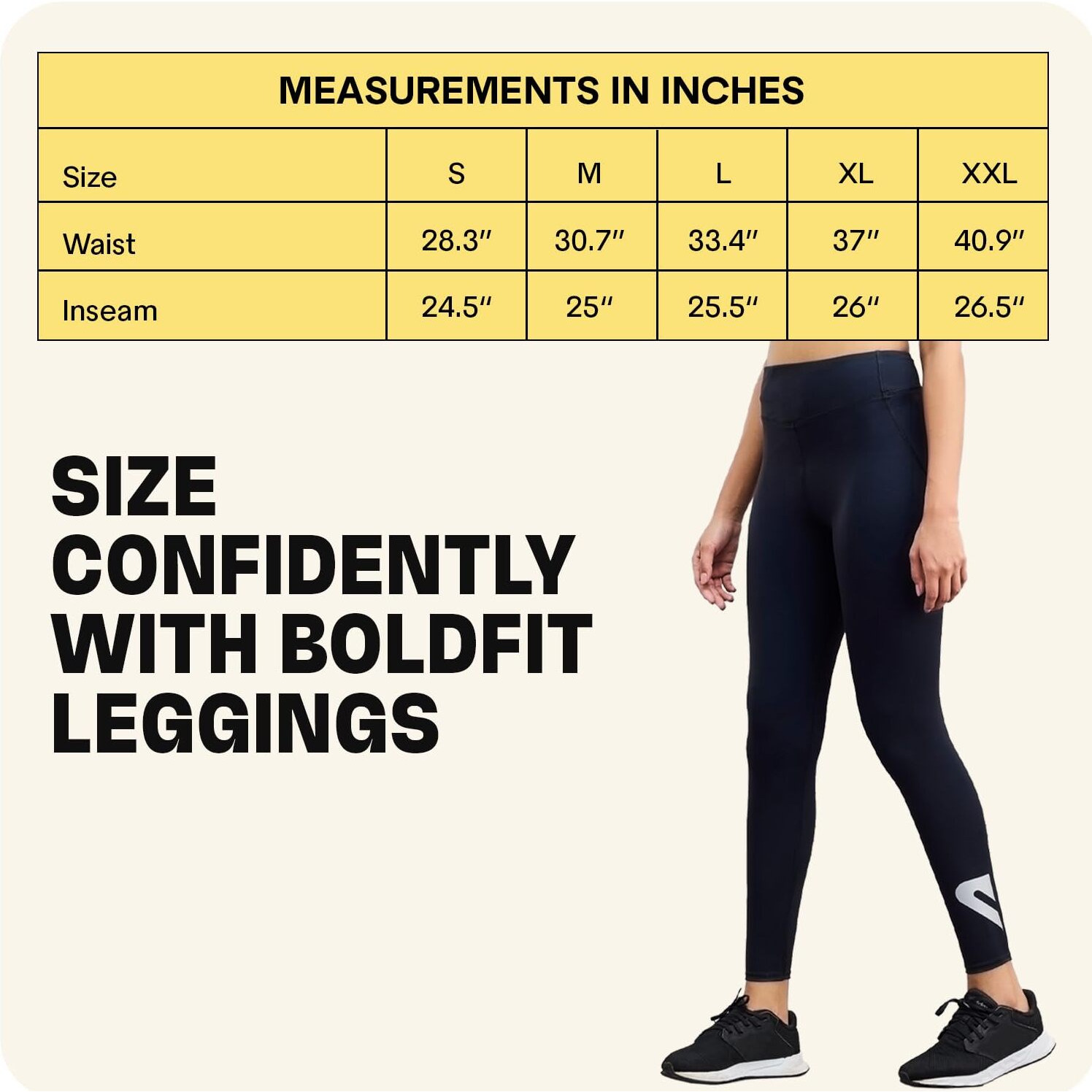 Boldfit Gym Wear for Women Nylon Stretchable Yoga Pants for Women Fitness Gym Leggings for Women & Gym Pants for Women Multipurpose Track Pants for Women Sports Tights for Women Activewear Black M